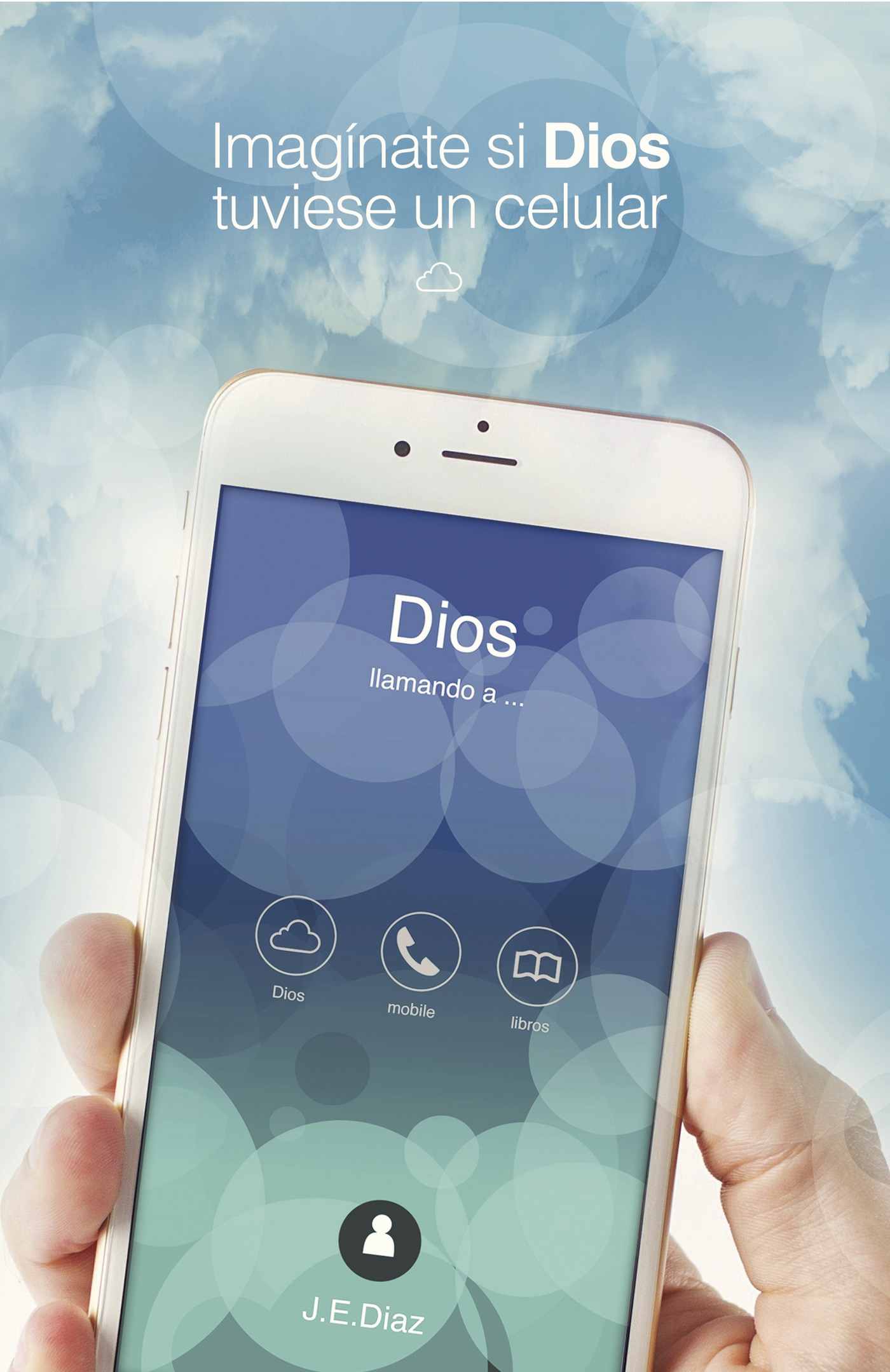 Portada de Imagínate si Dios tuviese un celular