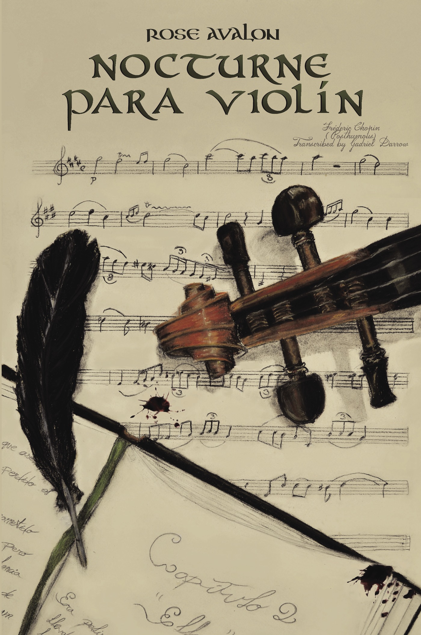 Portada de Nocturne para violín