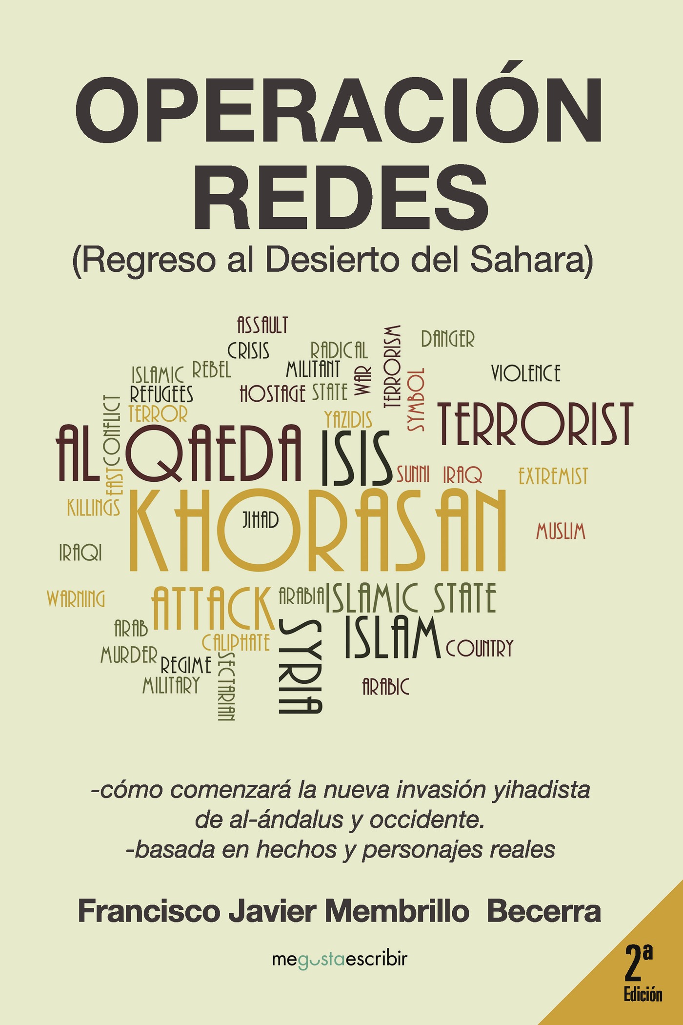 Portada de Operación Redes · Francisco Javier Membrillo Becerra