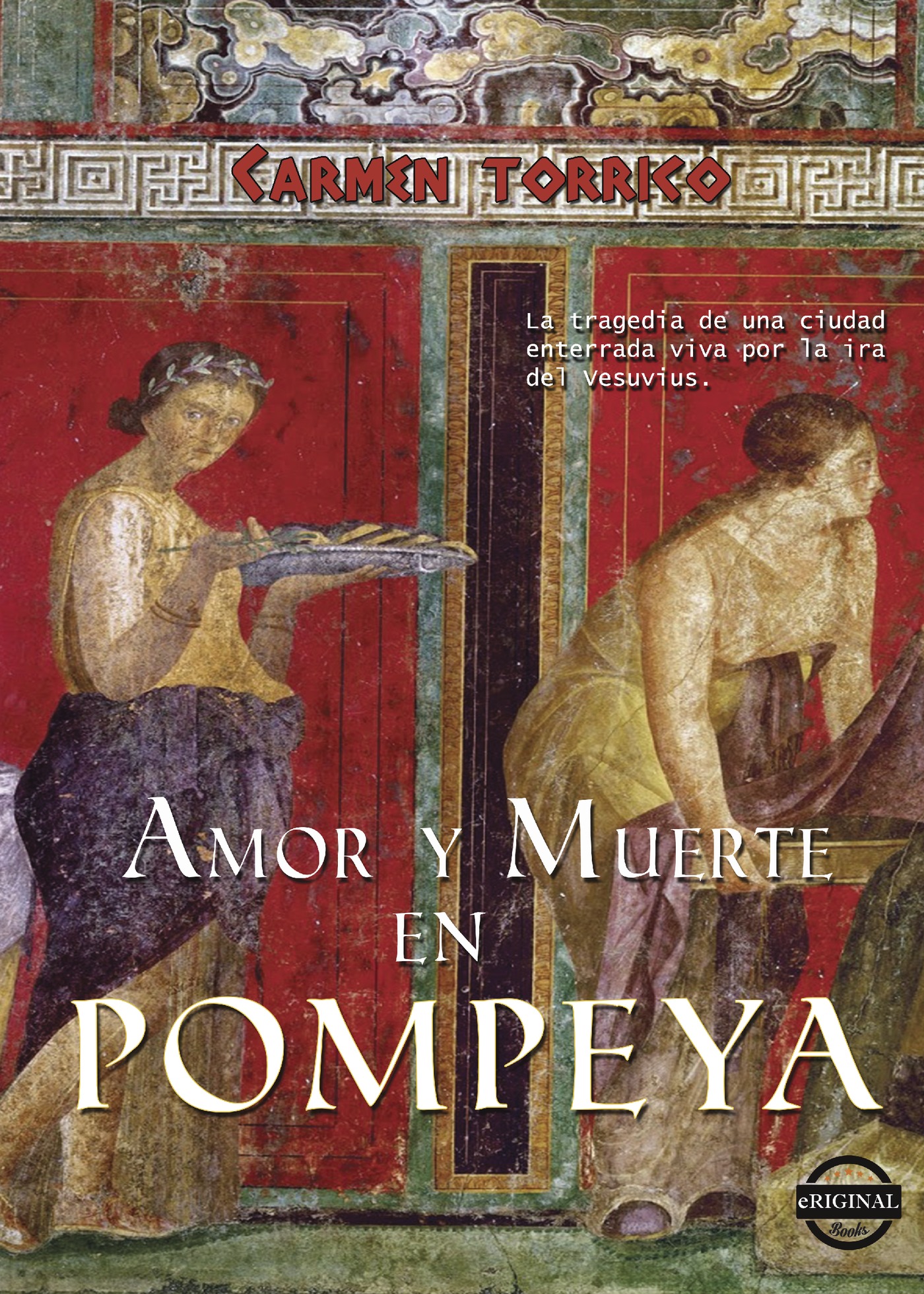 Portada de Amor y muerte en Pompeya