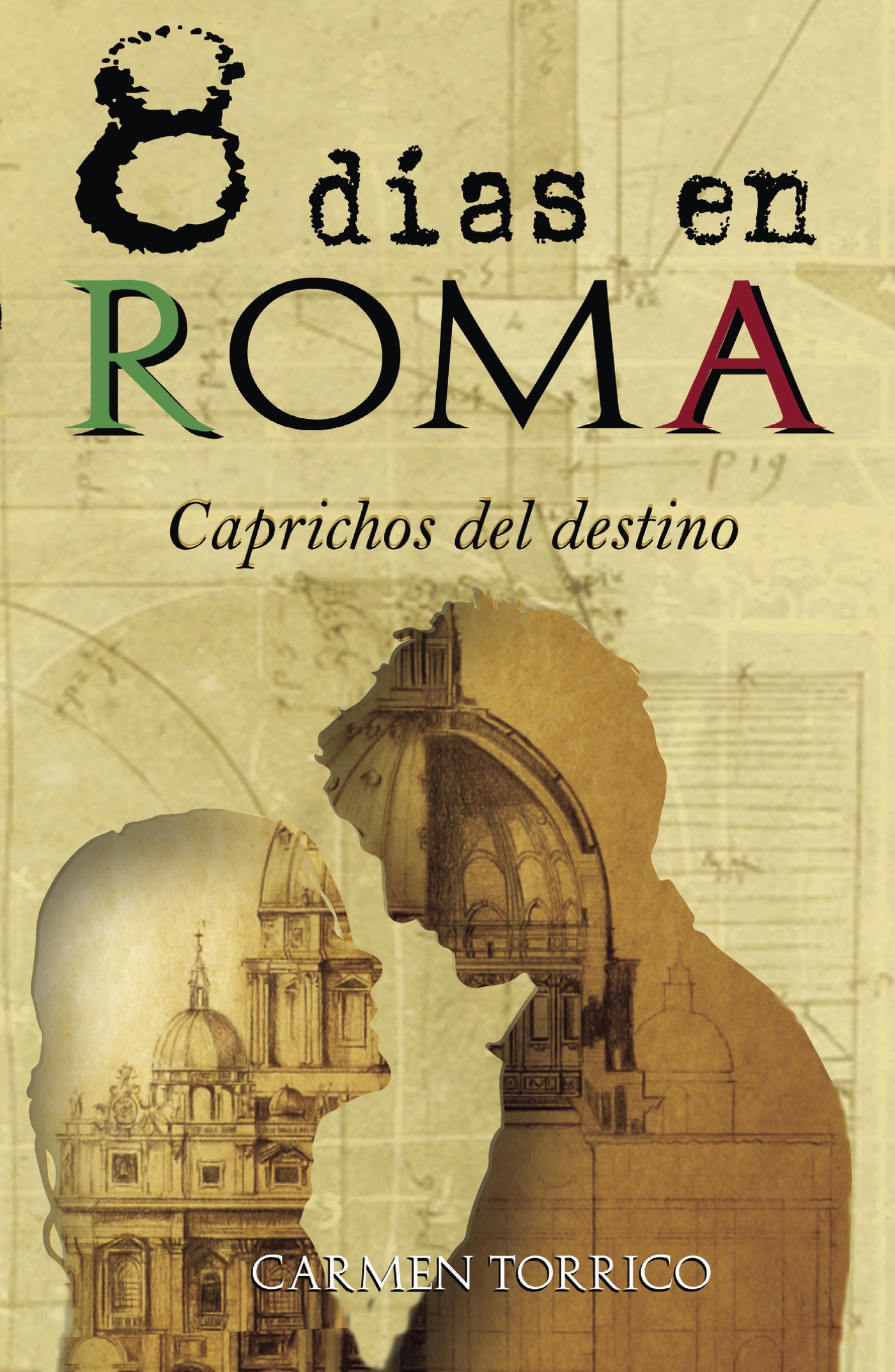 Portada de Ocho días en Roma