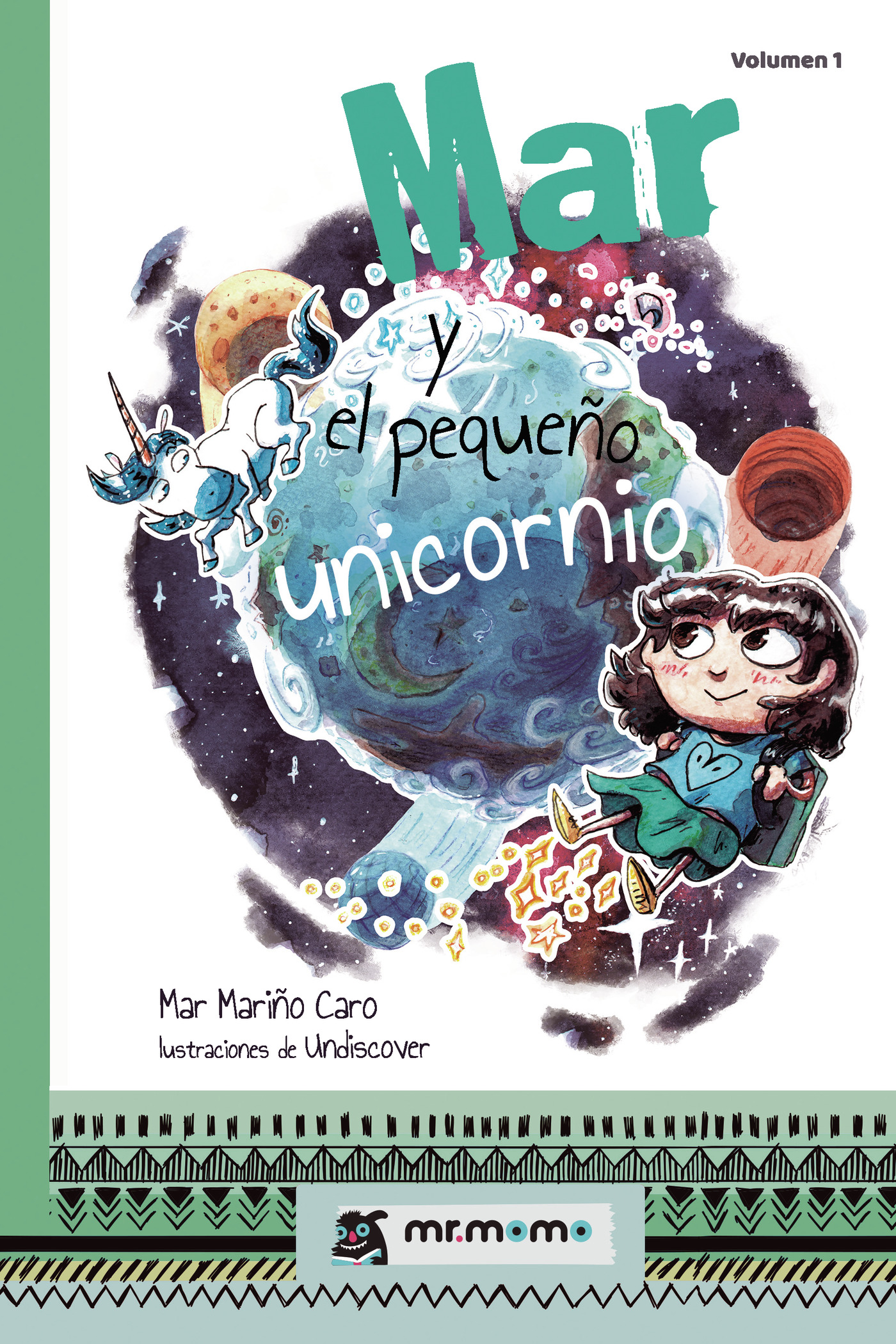 Portada de Mar y el pequeño unicornio