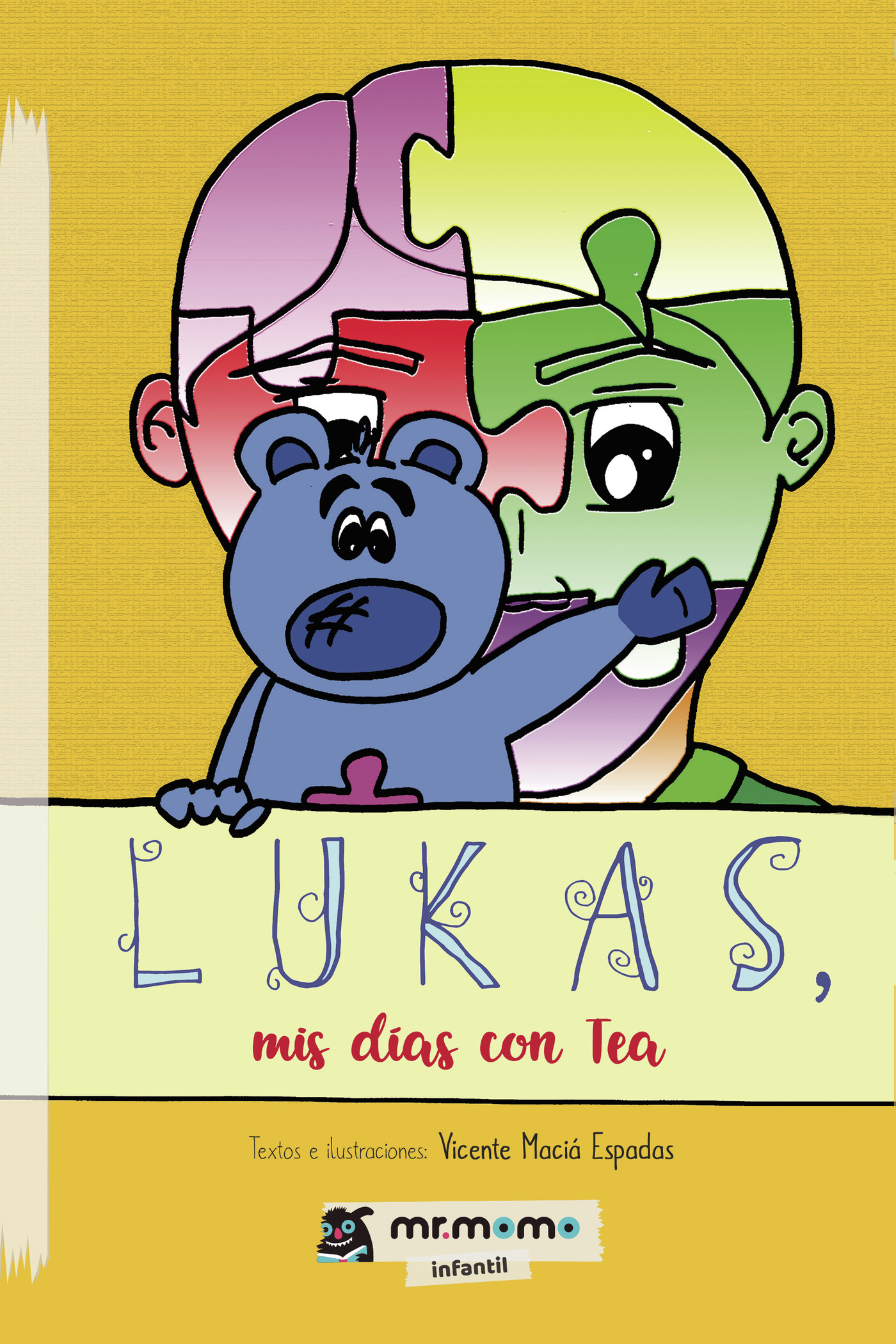 Portada de Lukas, mis días con Tea · Vicente Maciá Espadas