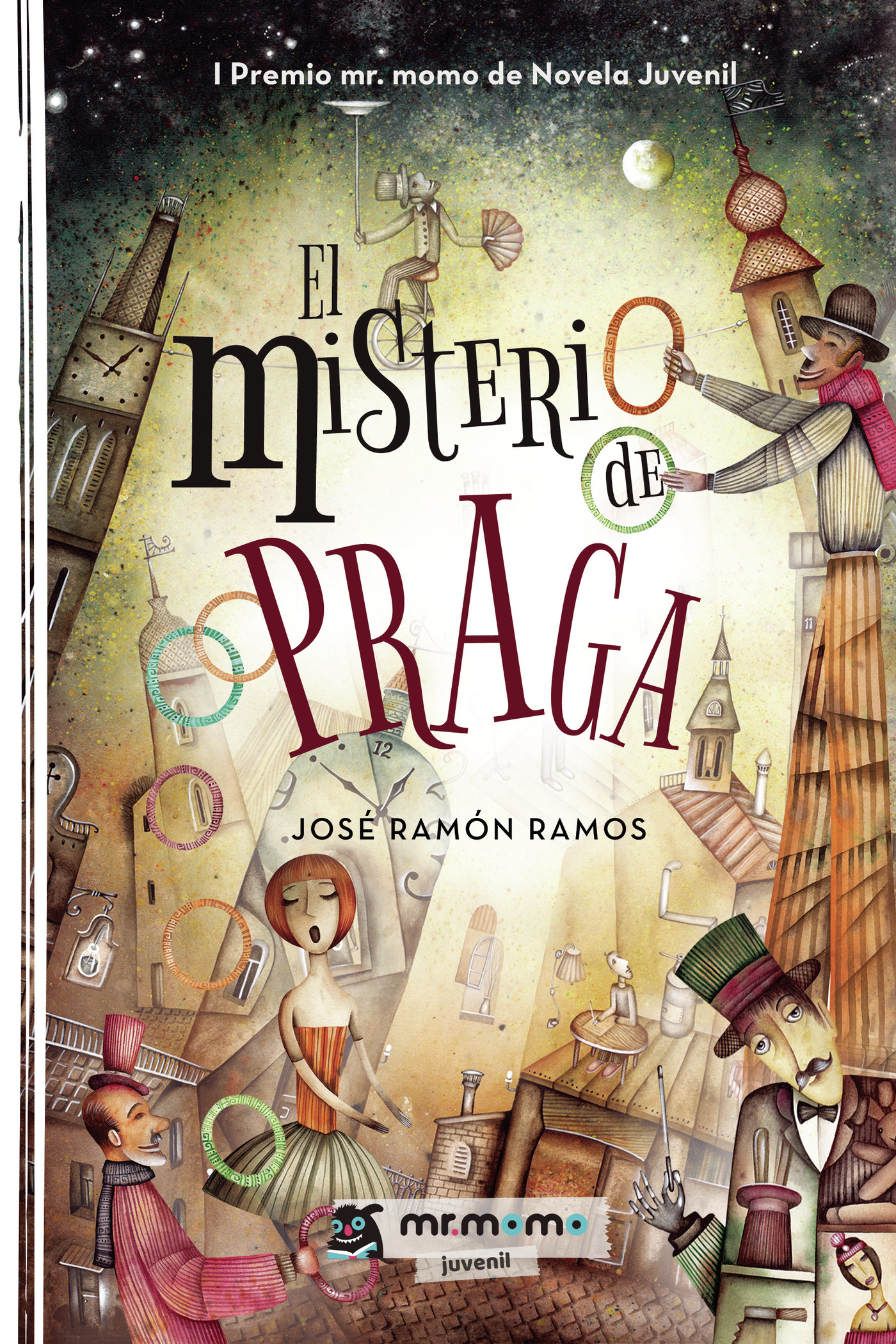 Portada de El misterio de Praga
