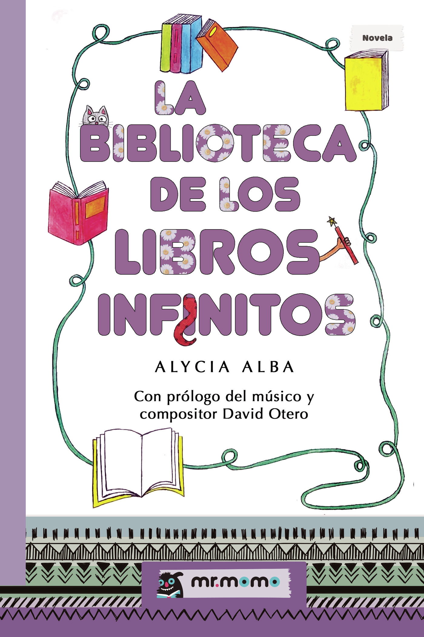 Portada de La Biblioteca de los Libros Infinitos · Alycia Alba