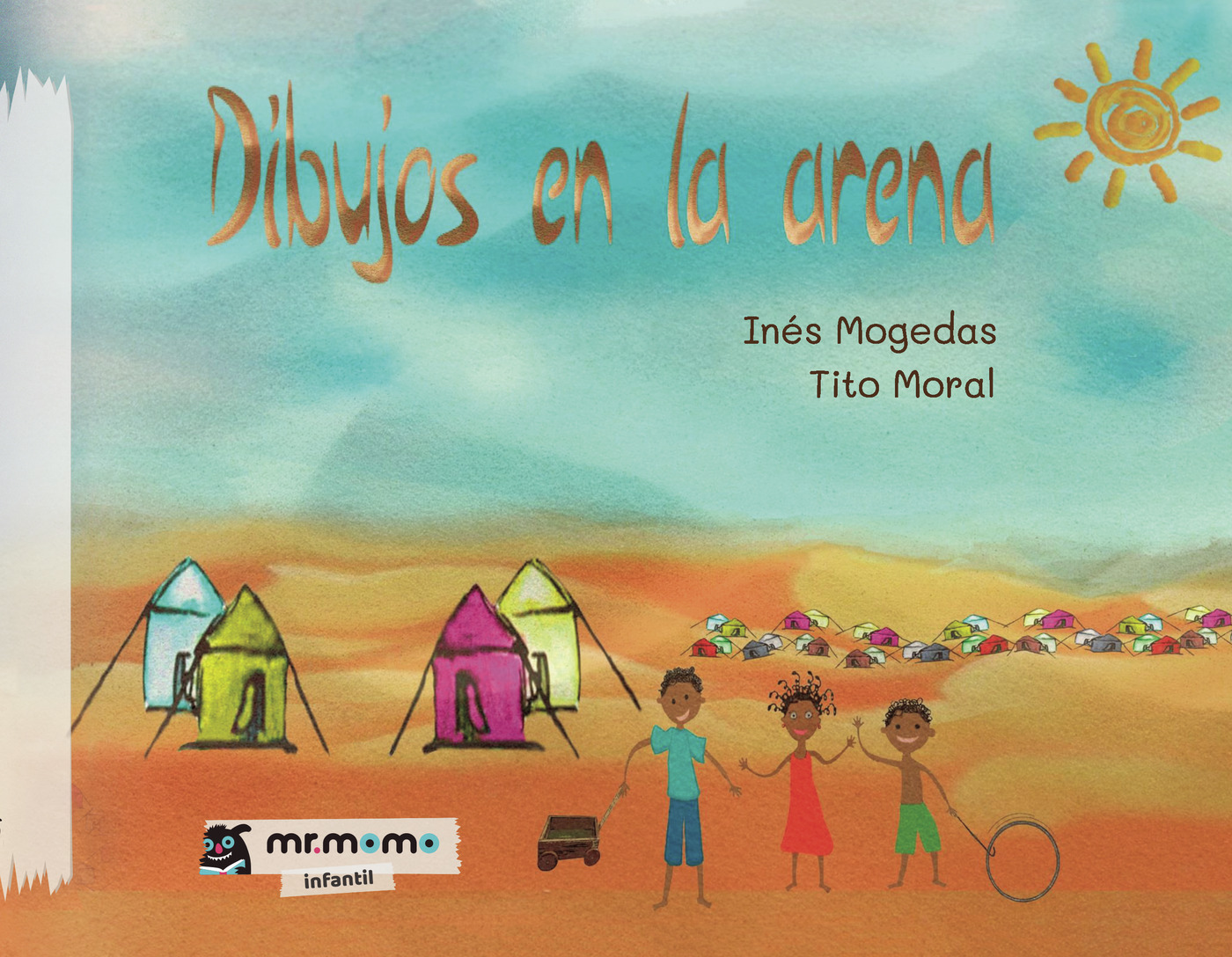 Portada de Dibujos en la arena