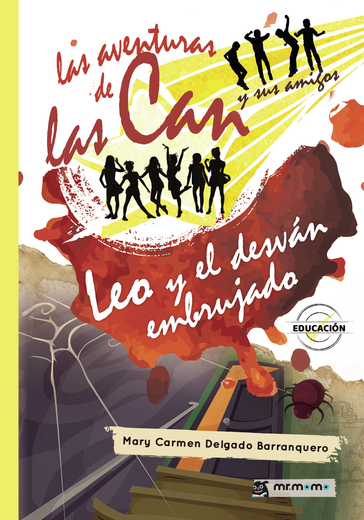 Portada de Las aventuras de las Can y sus amigos. Leo y el desván embrujado
