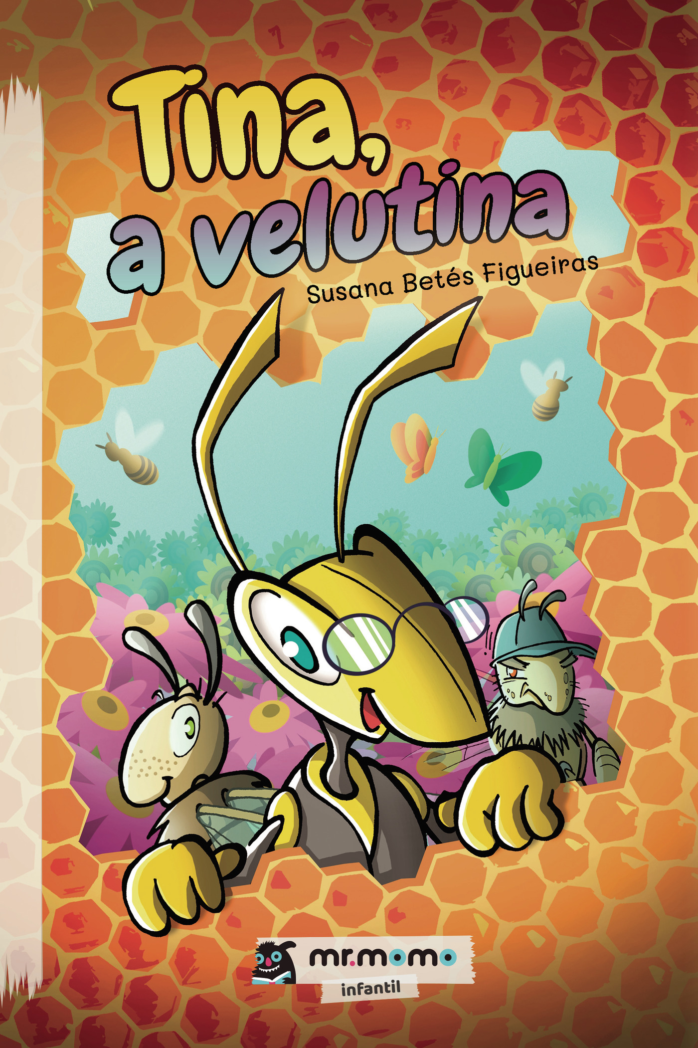 Portada de Tina, a velutina · Susana Betés Figueiras