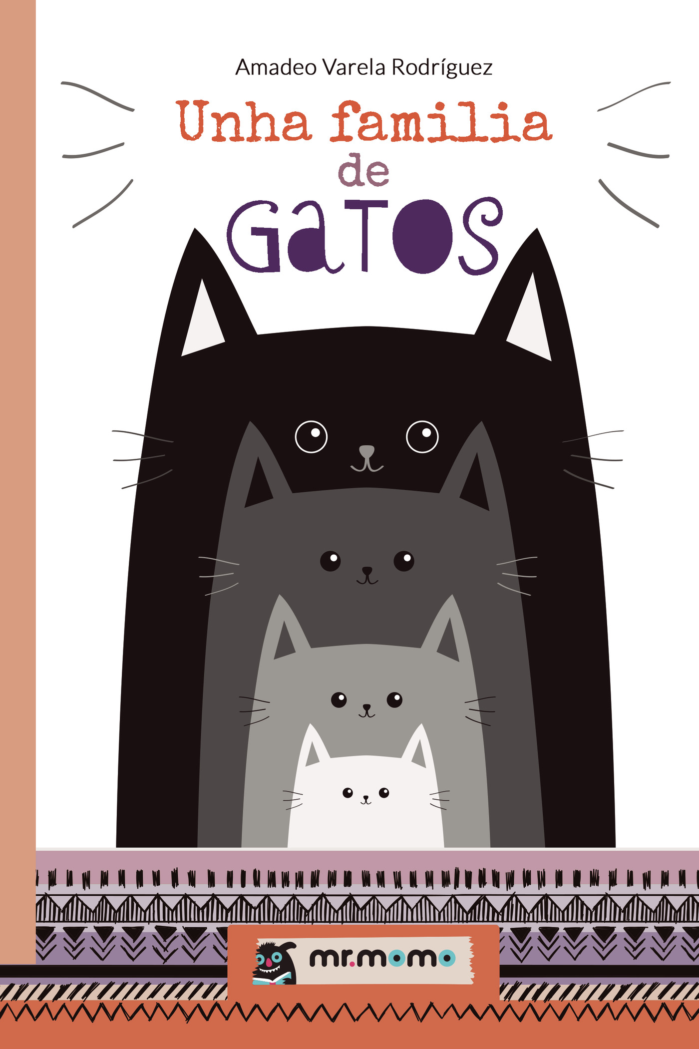 Portada de Unha familia de gatos