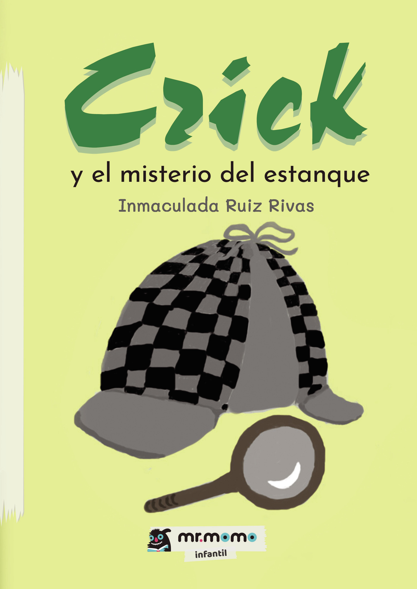 Portada de Crick y el misterio del estanque · Inmaculada Ruiz Rivas