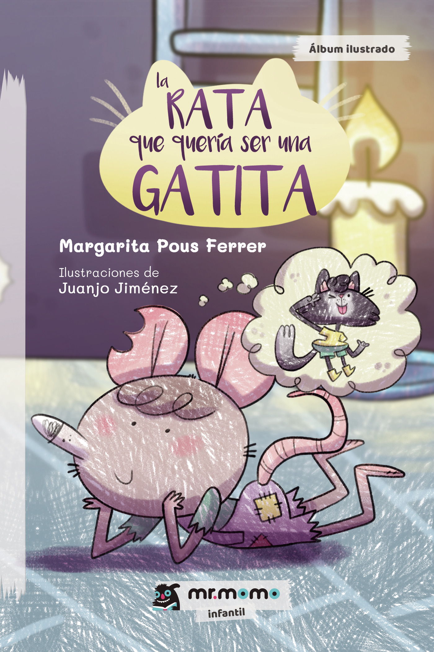 Portada de La rata que quería ser una gatita