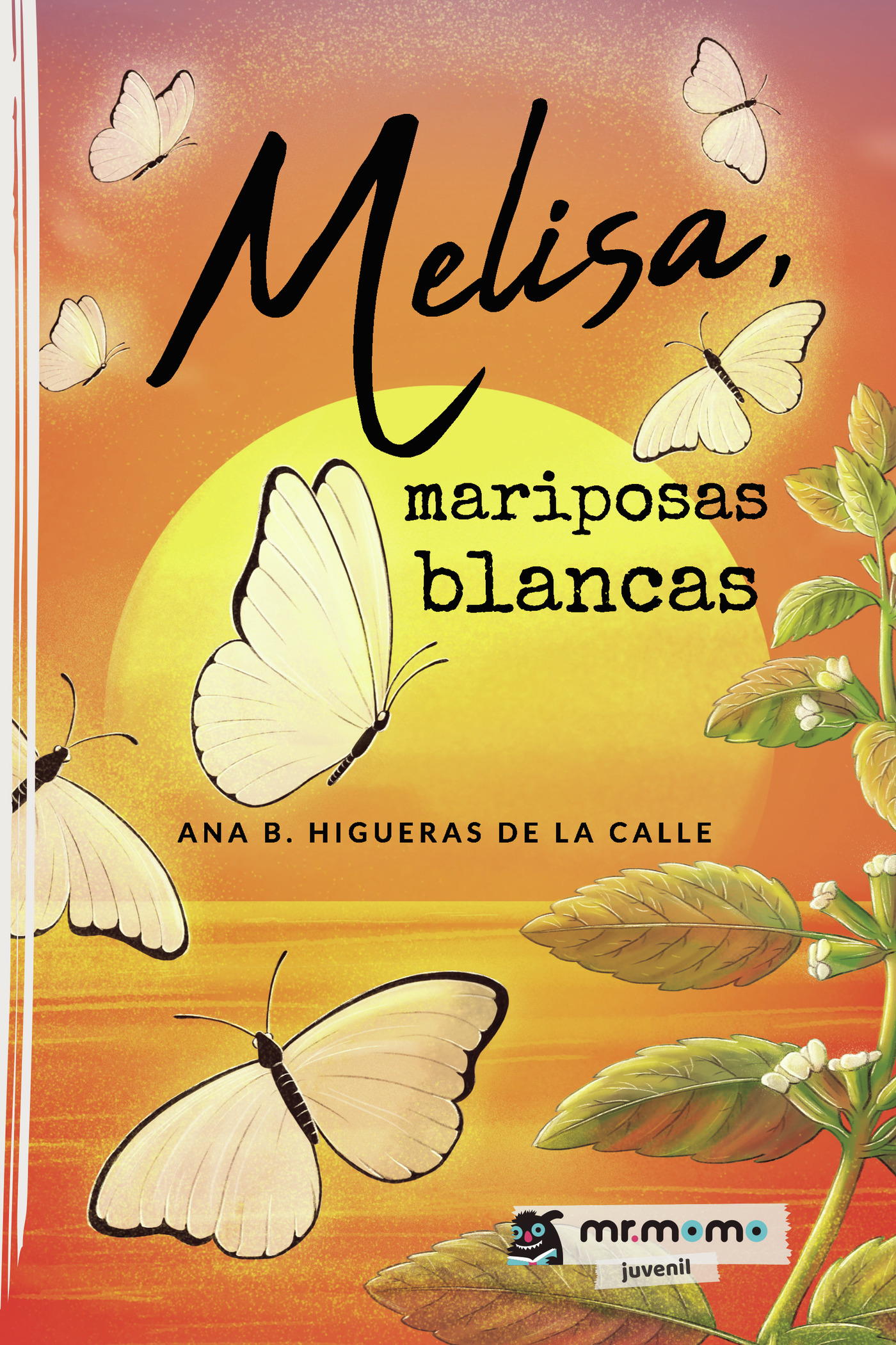 Portada de Melisa, mariposas blancas