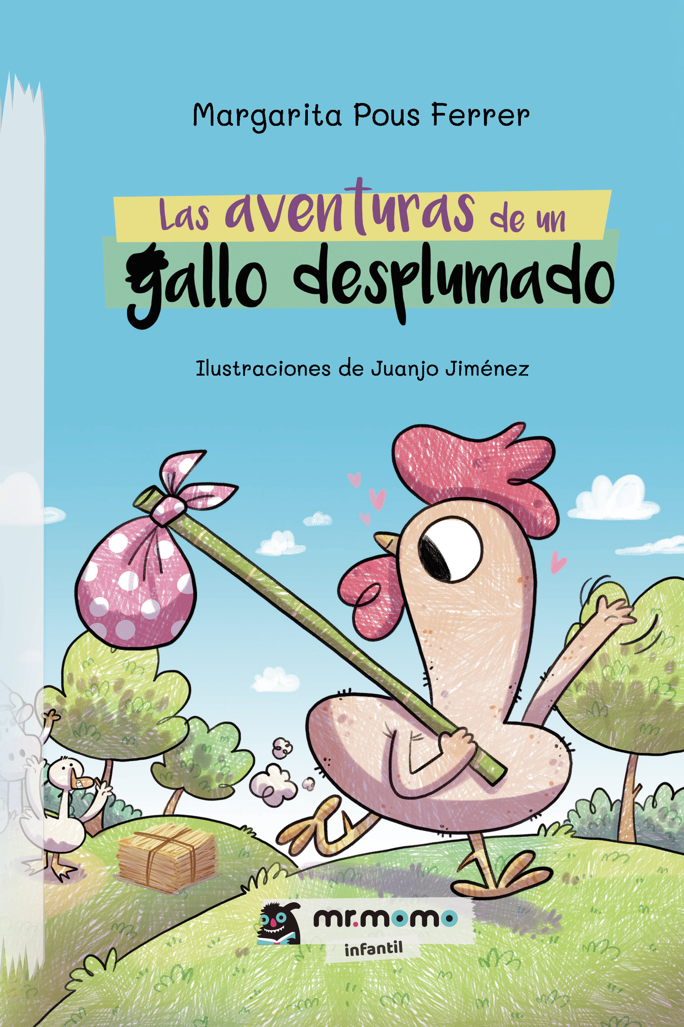 Portada de Las aventuras de un gallo desplumado