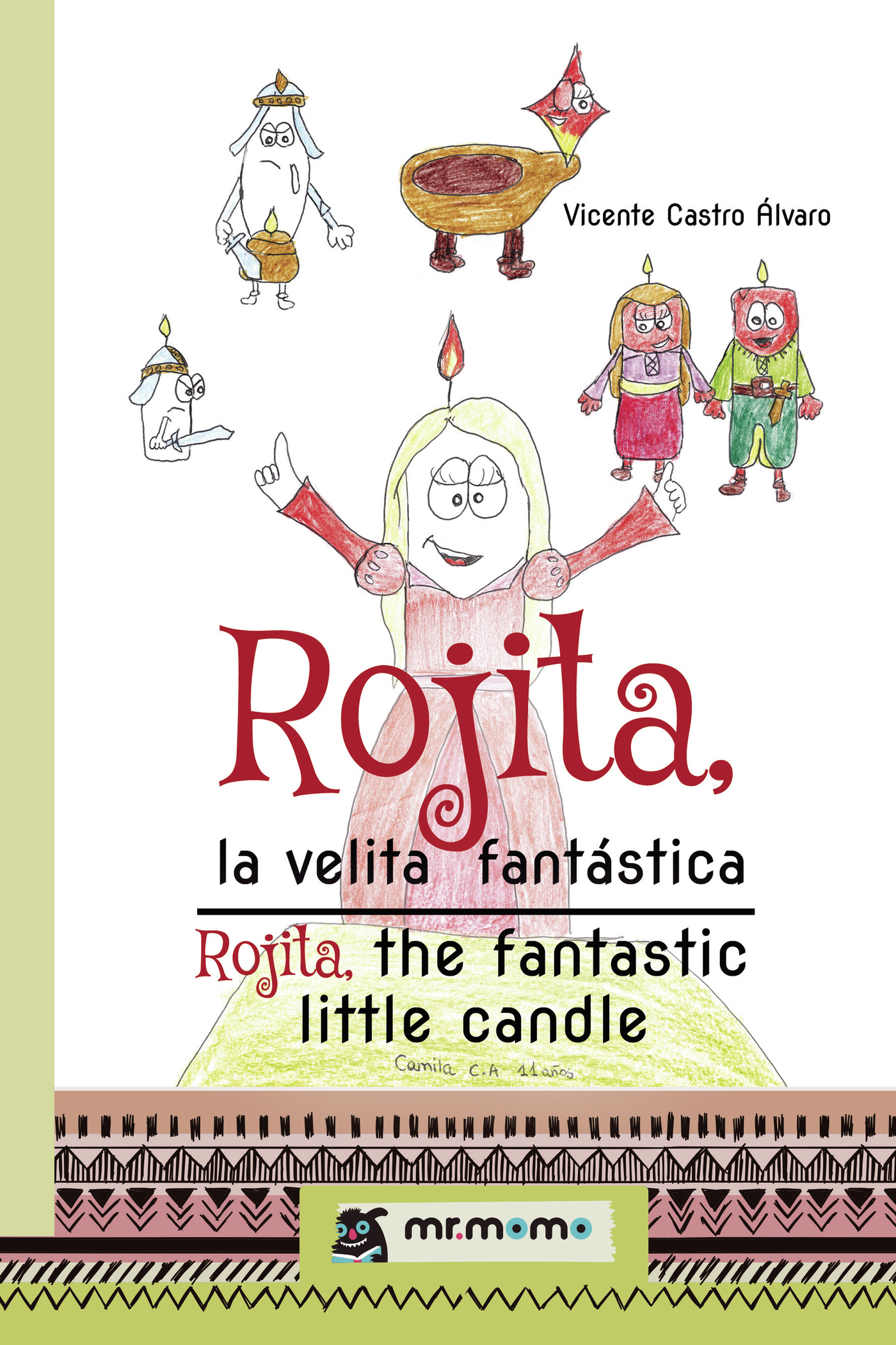 Portada de Rojita, la velita fantástica