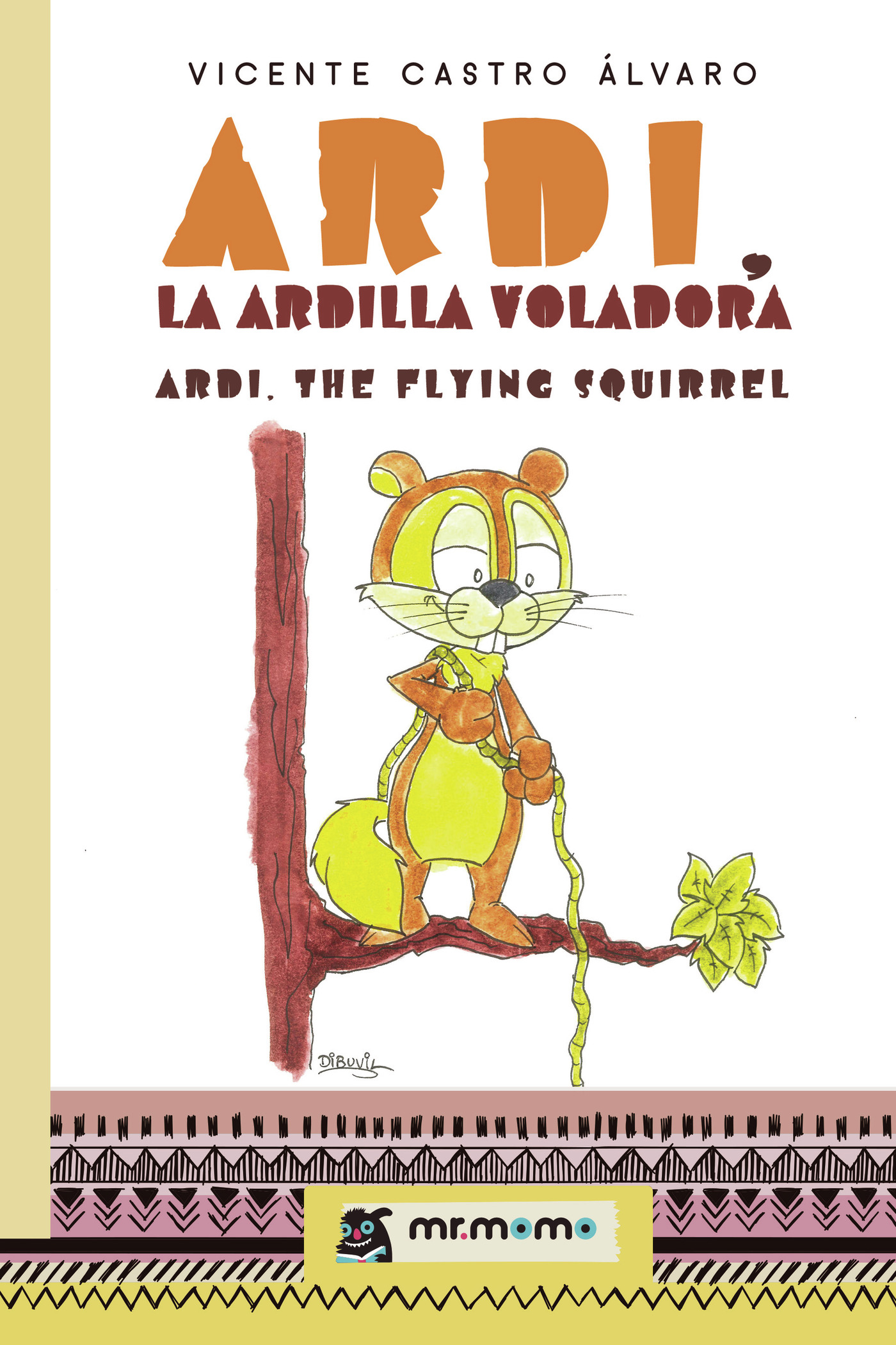 Portada de Ardi, la ardilla voladora