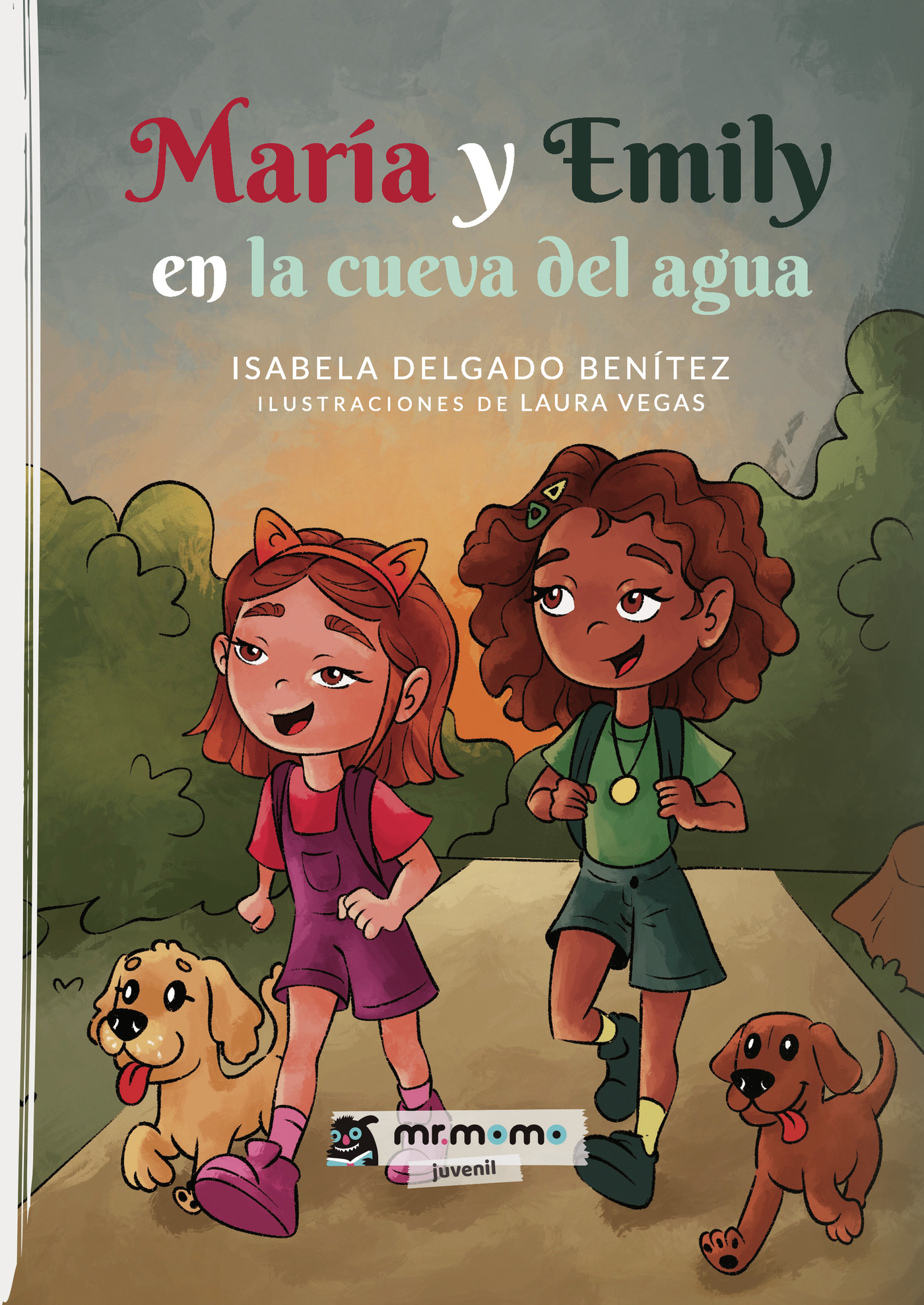 Portada de María y Emily en la cueva del agua