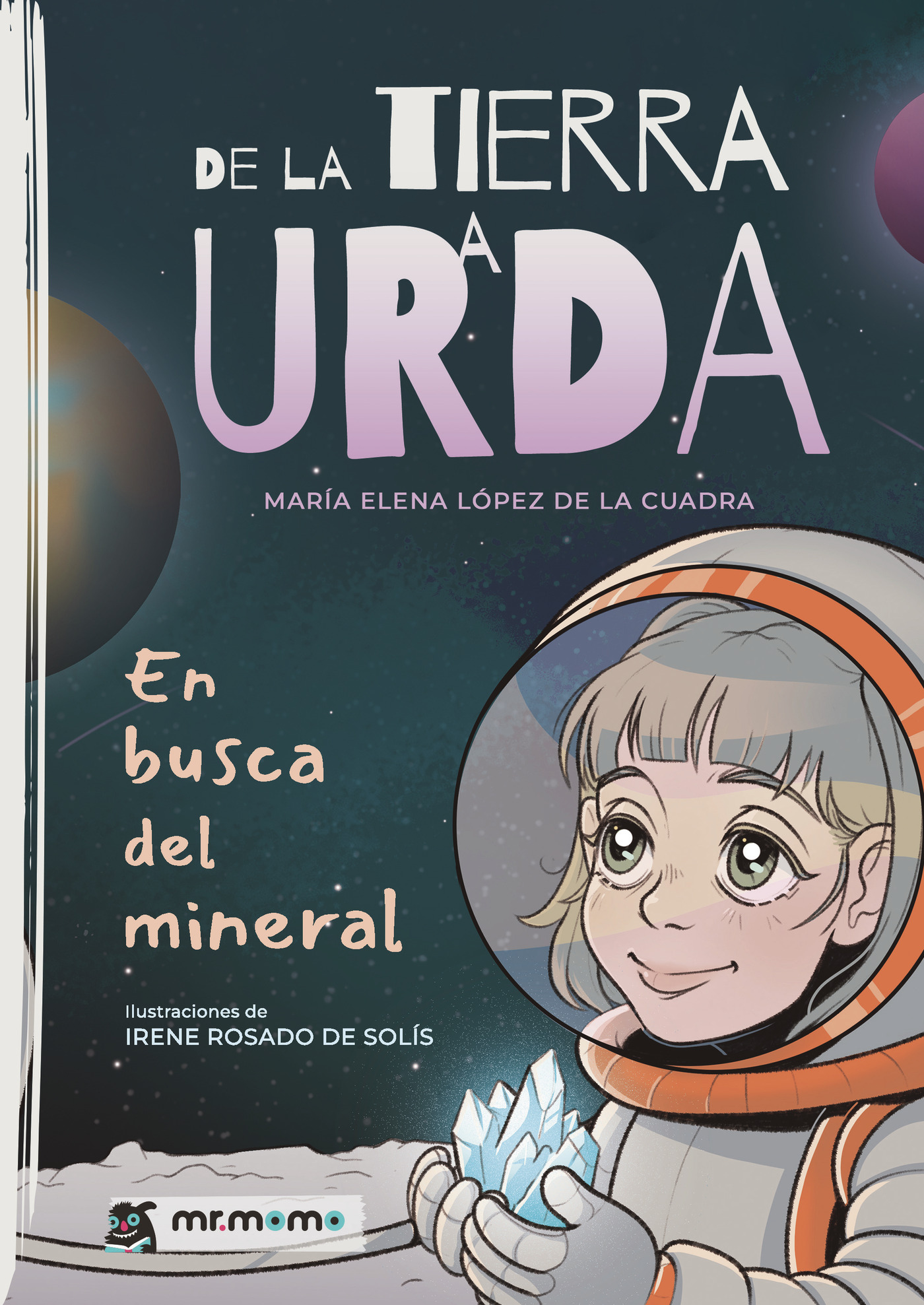 Portada de De la tierra a Urda · María Elena López de la Cuadra