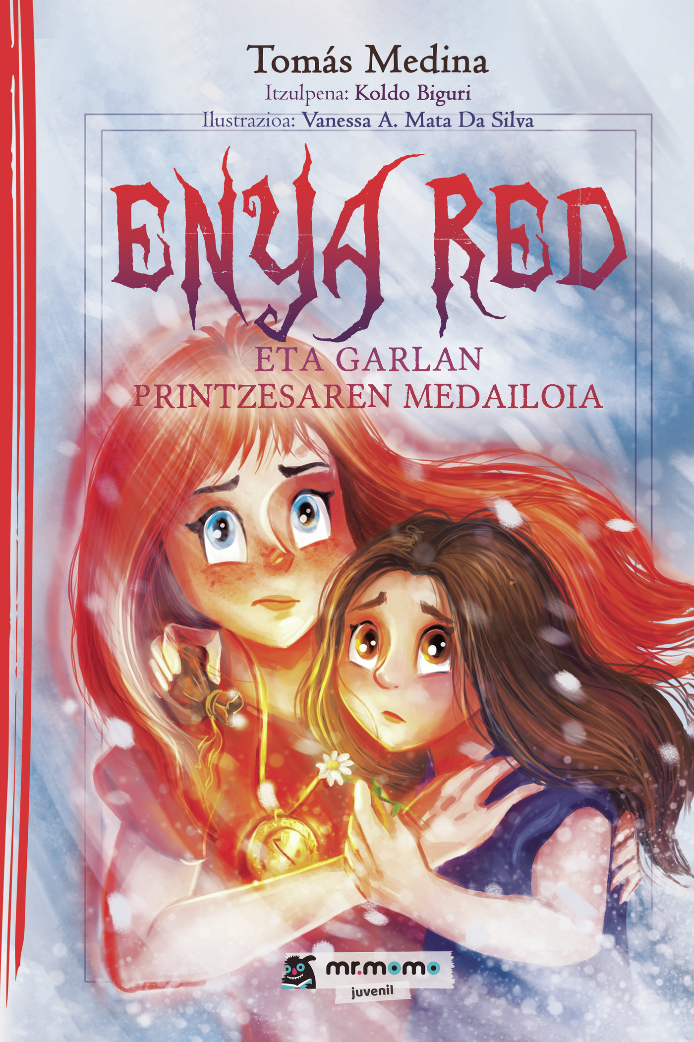 Portada de Enya Red eta Garlan printzesaren medailoia