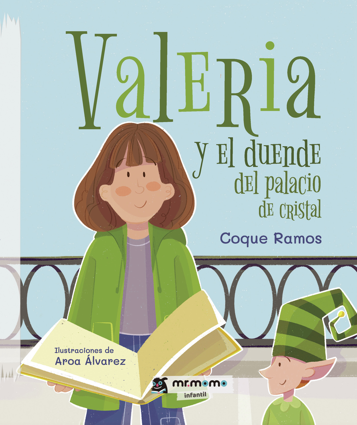 Portada de Valeria y el duende del palacio de cristal