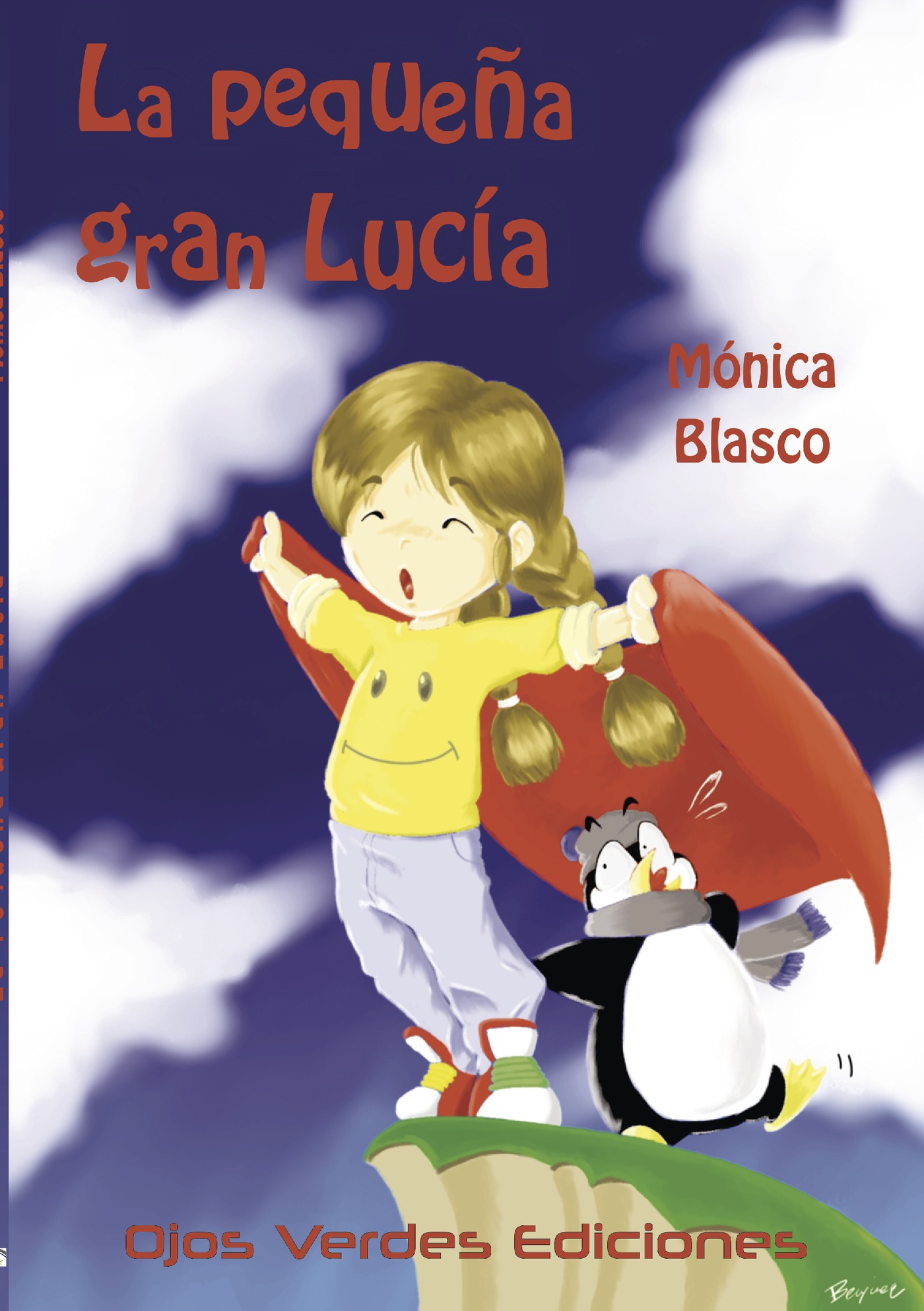 Portada de La pequeña gran Lucía · Mónica Blasco