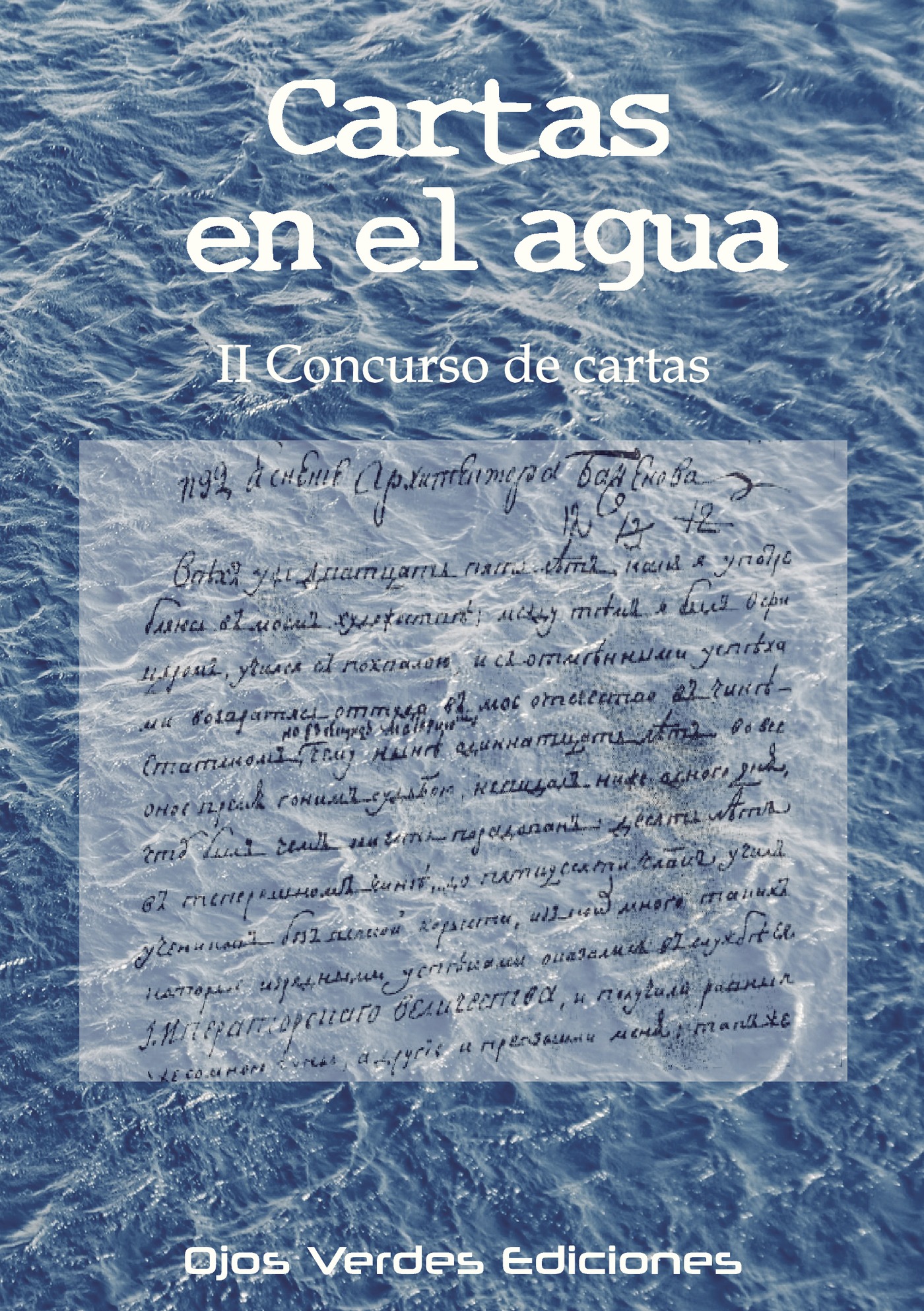 Portada de Cartas en el agua