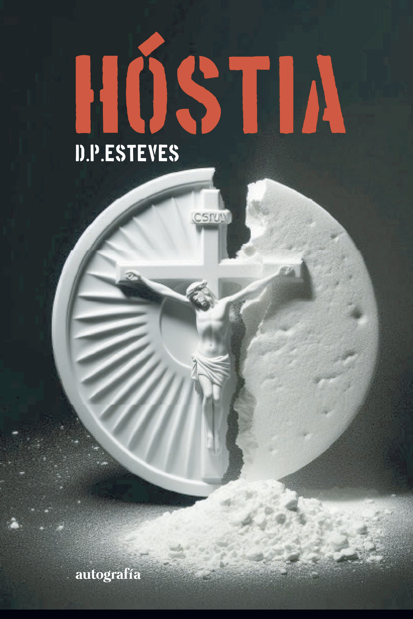 Portada de Hóstia · D P. Esteves