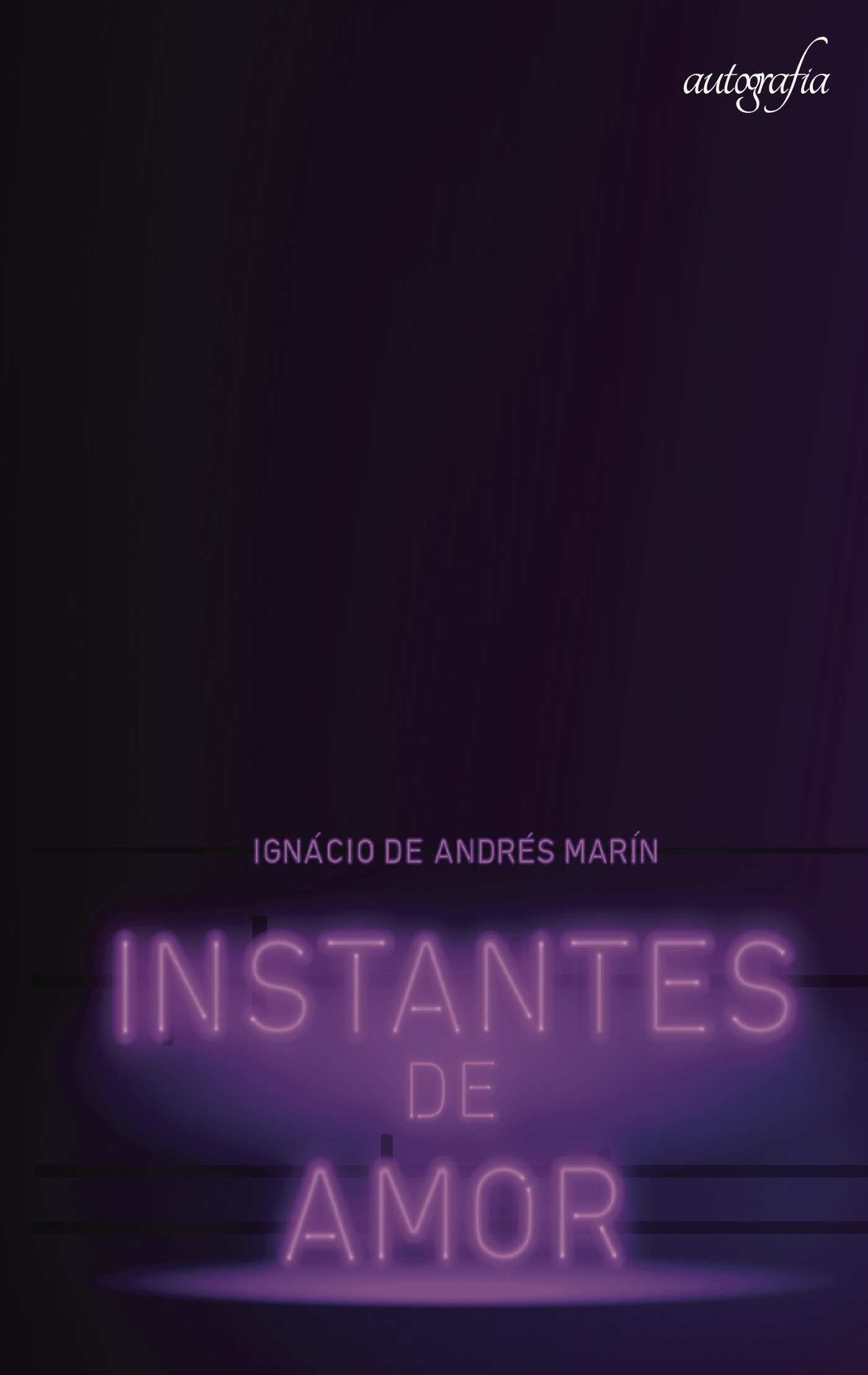 Portada de Instantes de amor · Ignacio de Andrés Marín