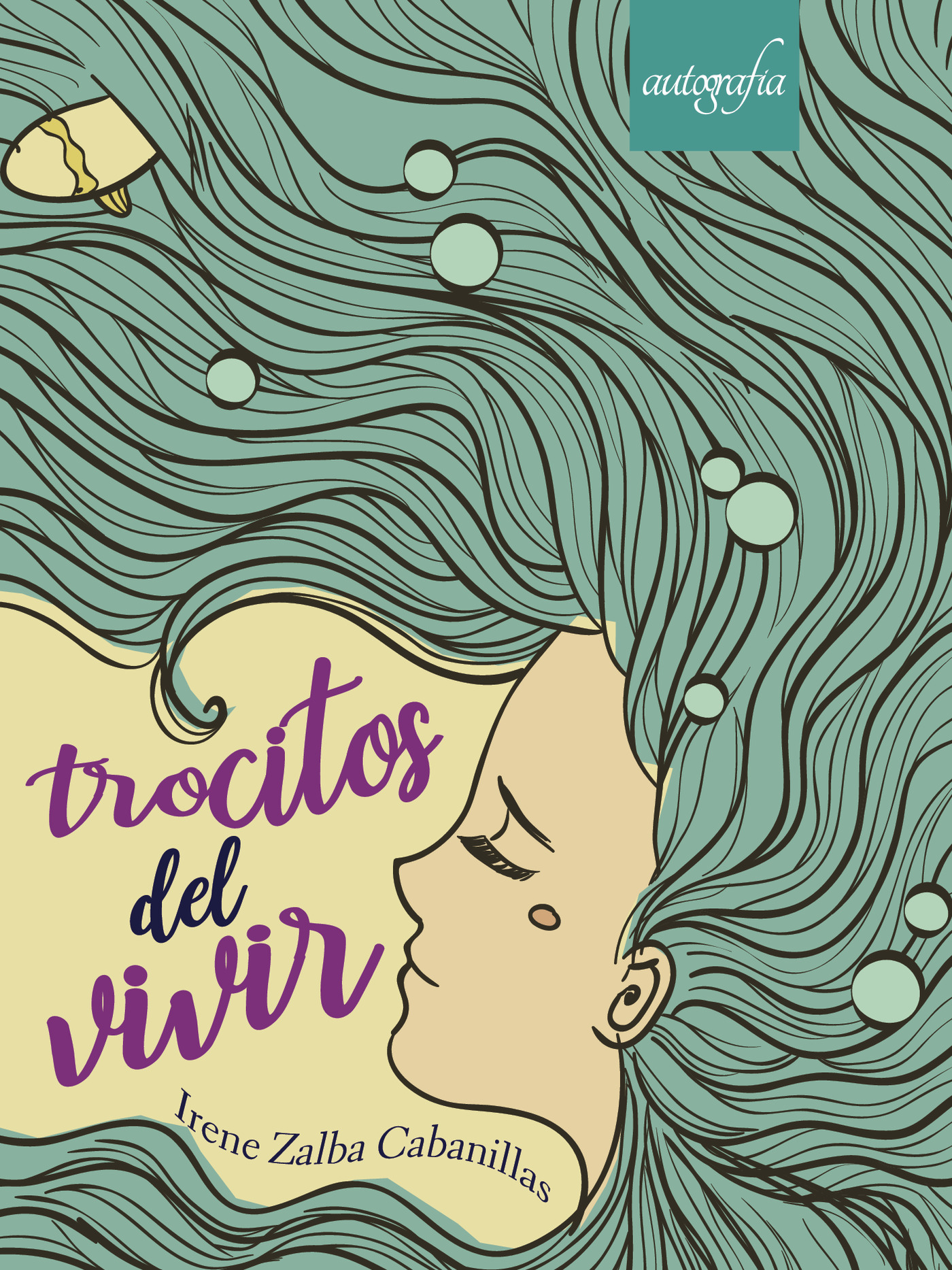 Portada de Trocitos del vivir · Irene Zalba Cabanillas