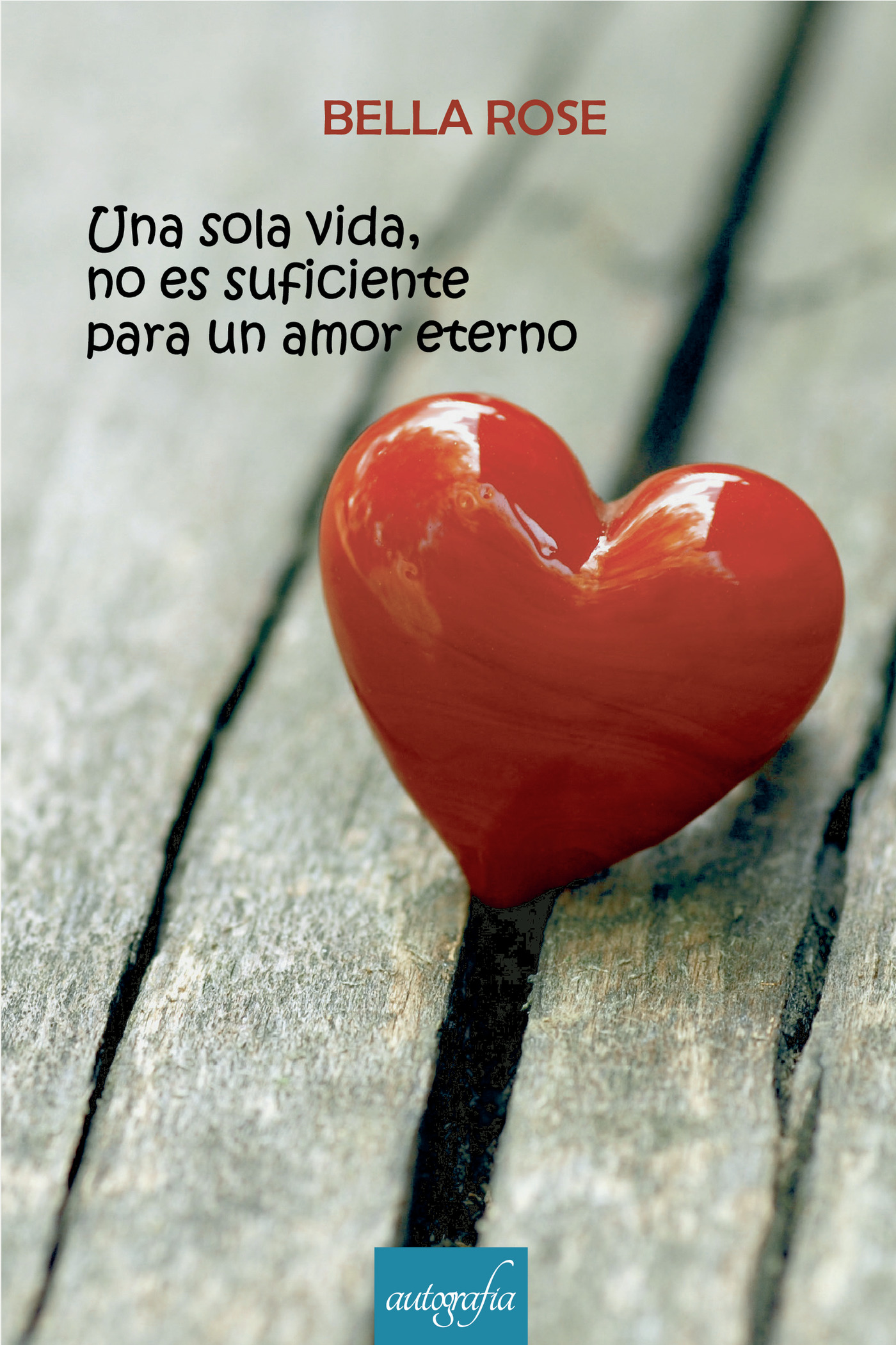Portada de Una sola vida, no es suficiente para un amor eterno