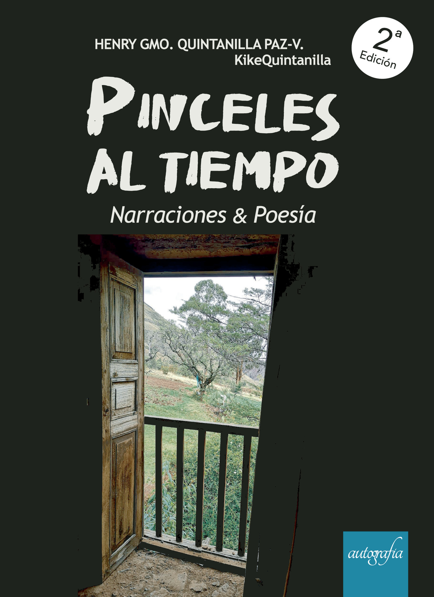 Portada de Pinceles al tiempo 2ª Edición
