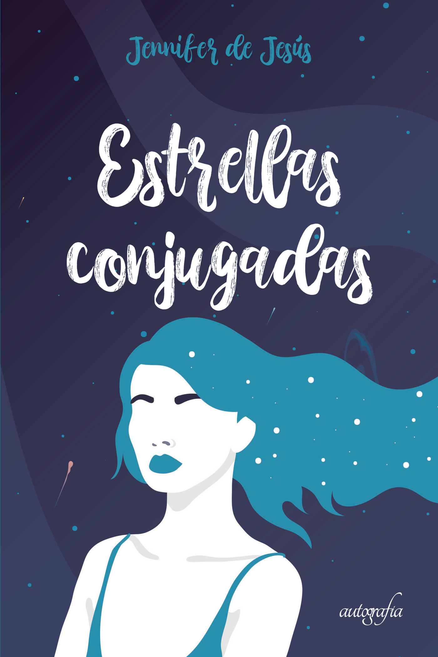 Portada de Estrellas conjugadas · Jennifer de Jesús
