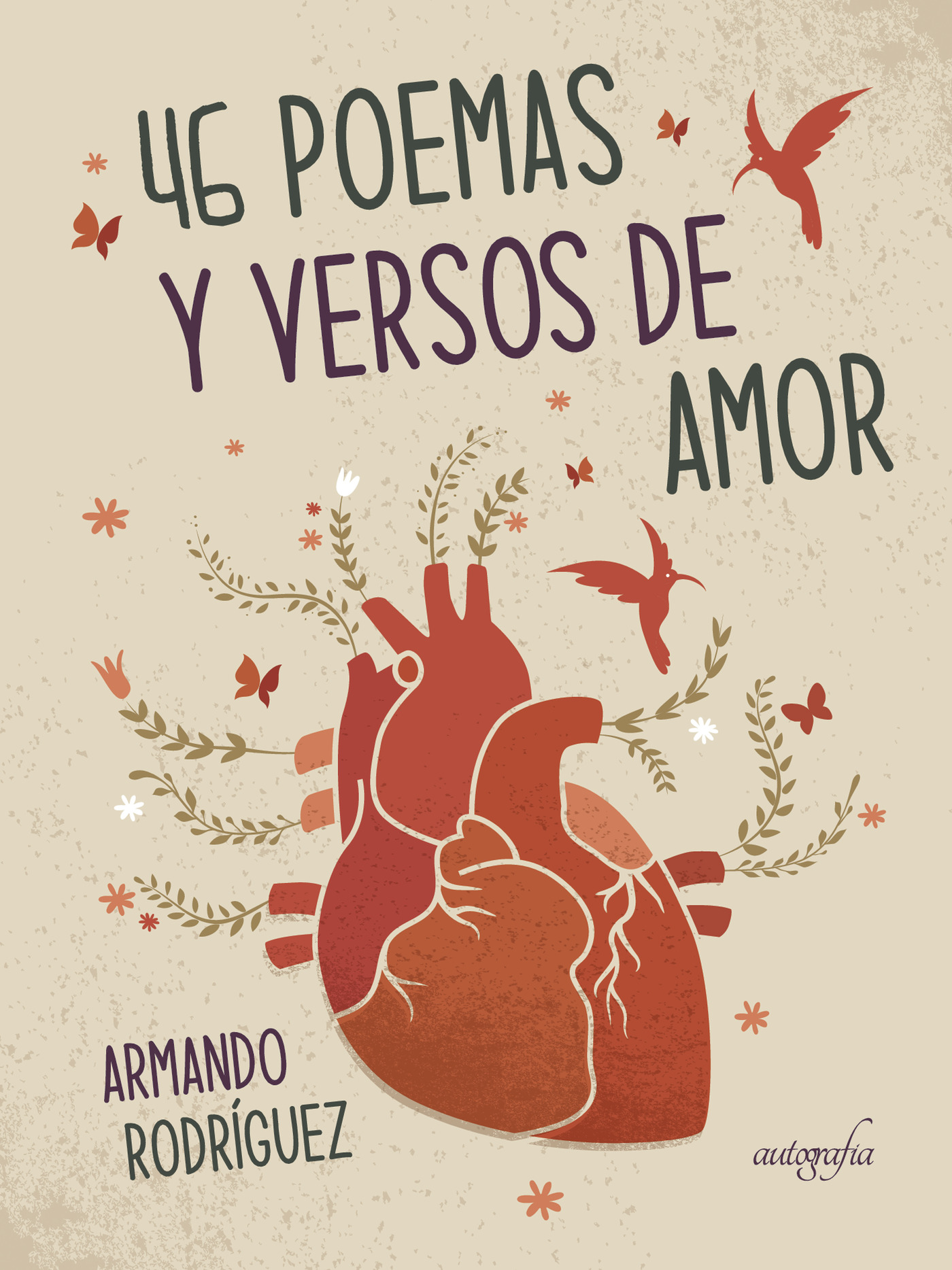 Portada de 46 poemas y versos de amor