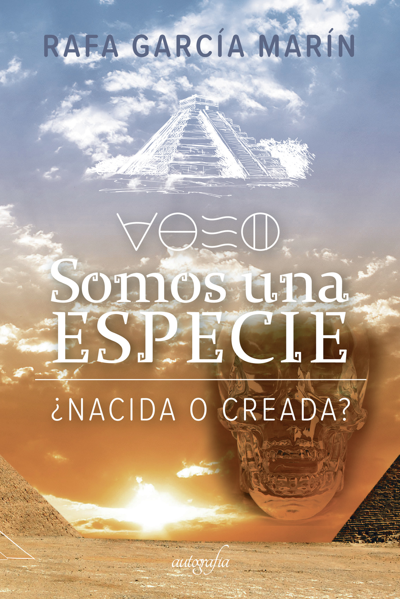 Portada de Somos una especie · Rafa García Marín