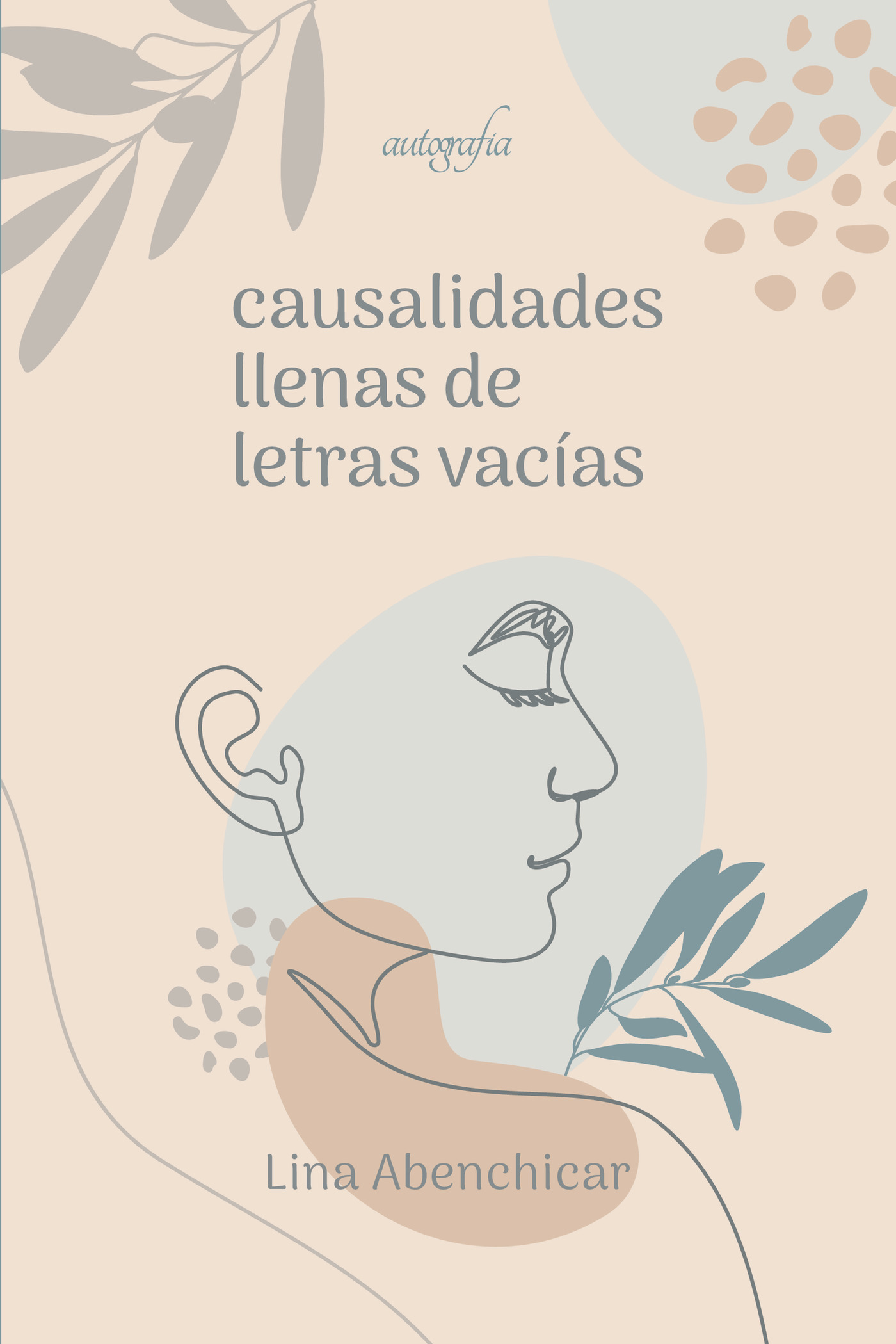 Portada de Causalidades llenas de letras vacías