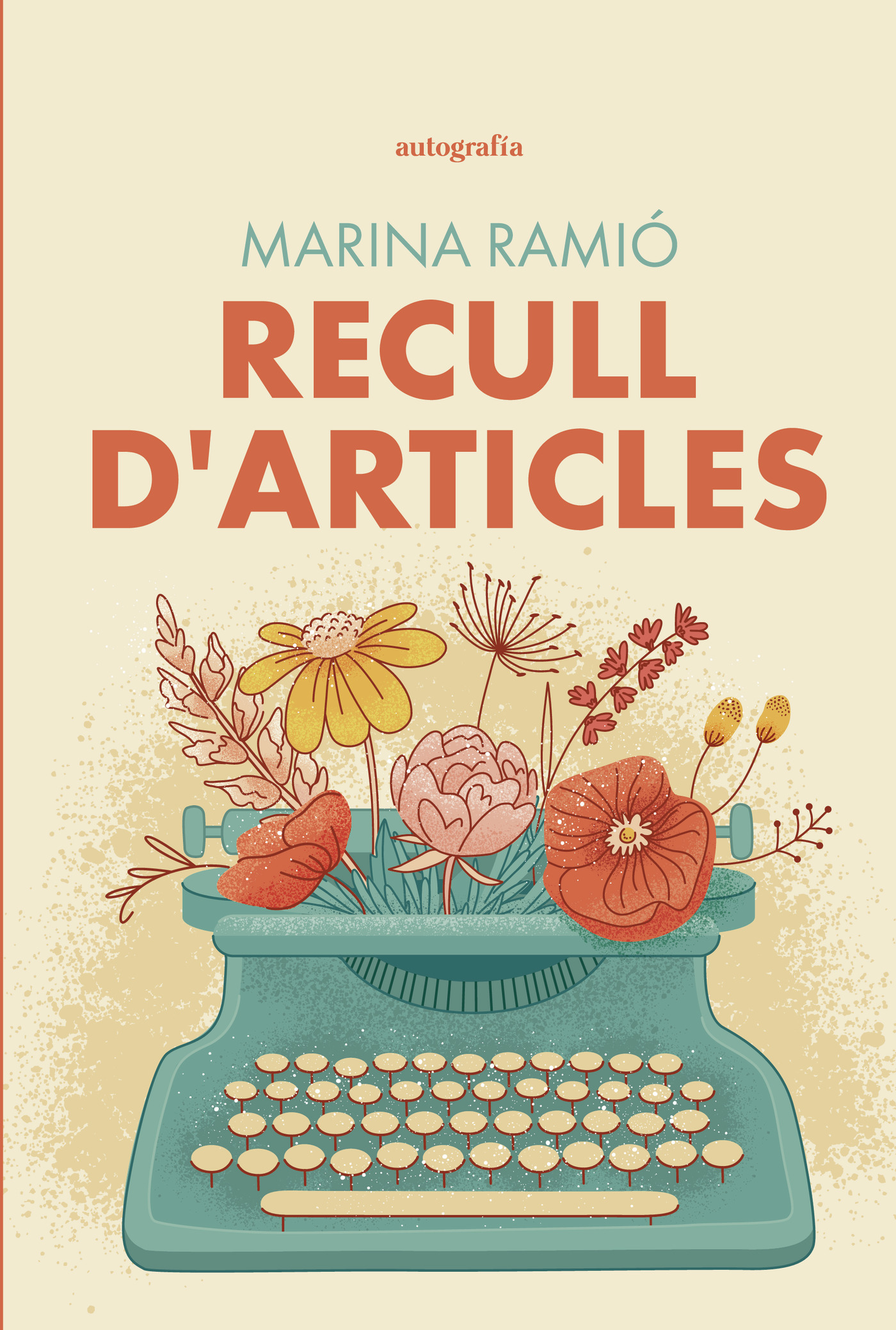 Portada de Recull DArticles · Marina Ramió