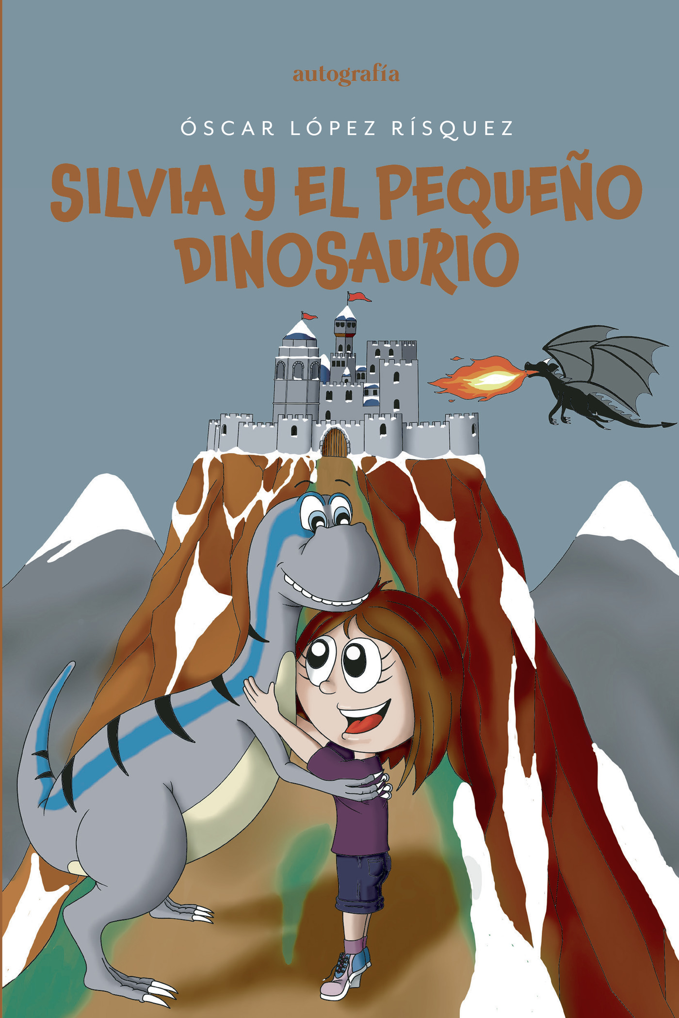 Portada de Silvia y el pequeño dinosaurio