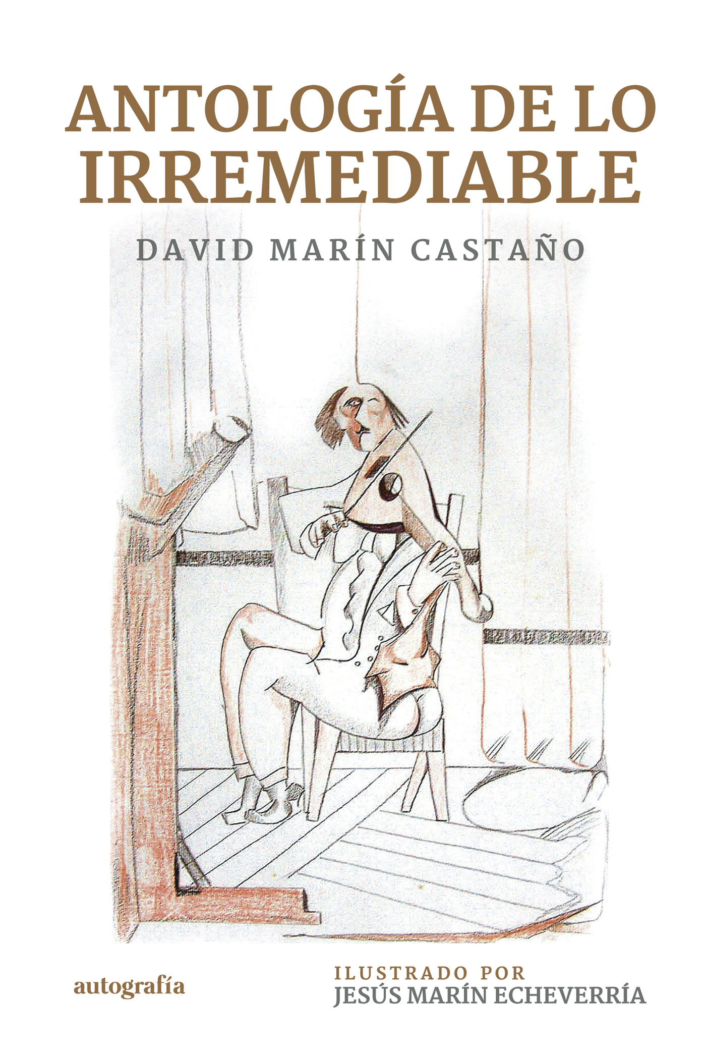 Portada de Antología de lo irremediable