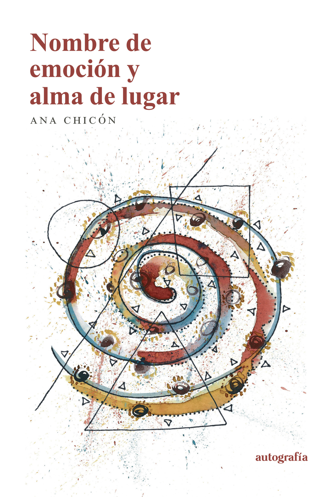 Portada de Nombre de emoción y alma de lugar