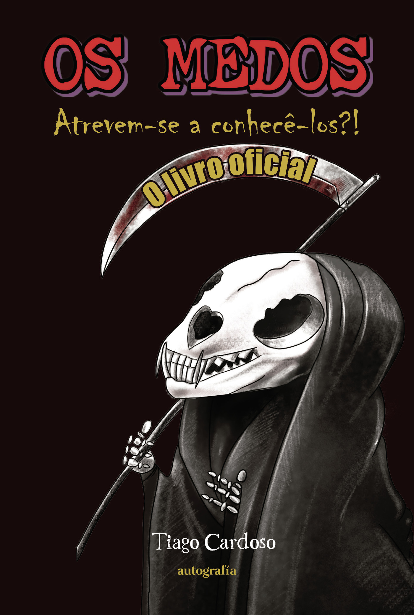 Portada de Os medos · Tiago Cardoso
