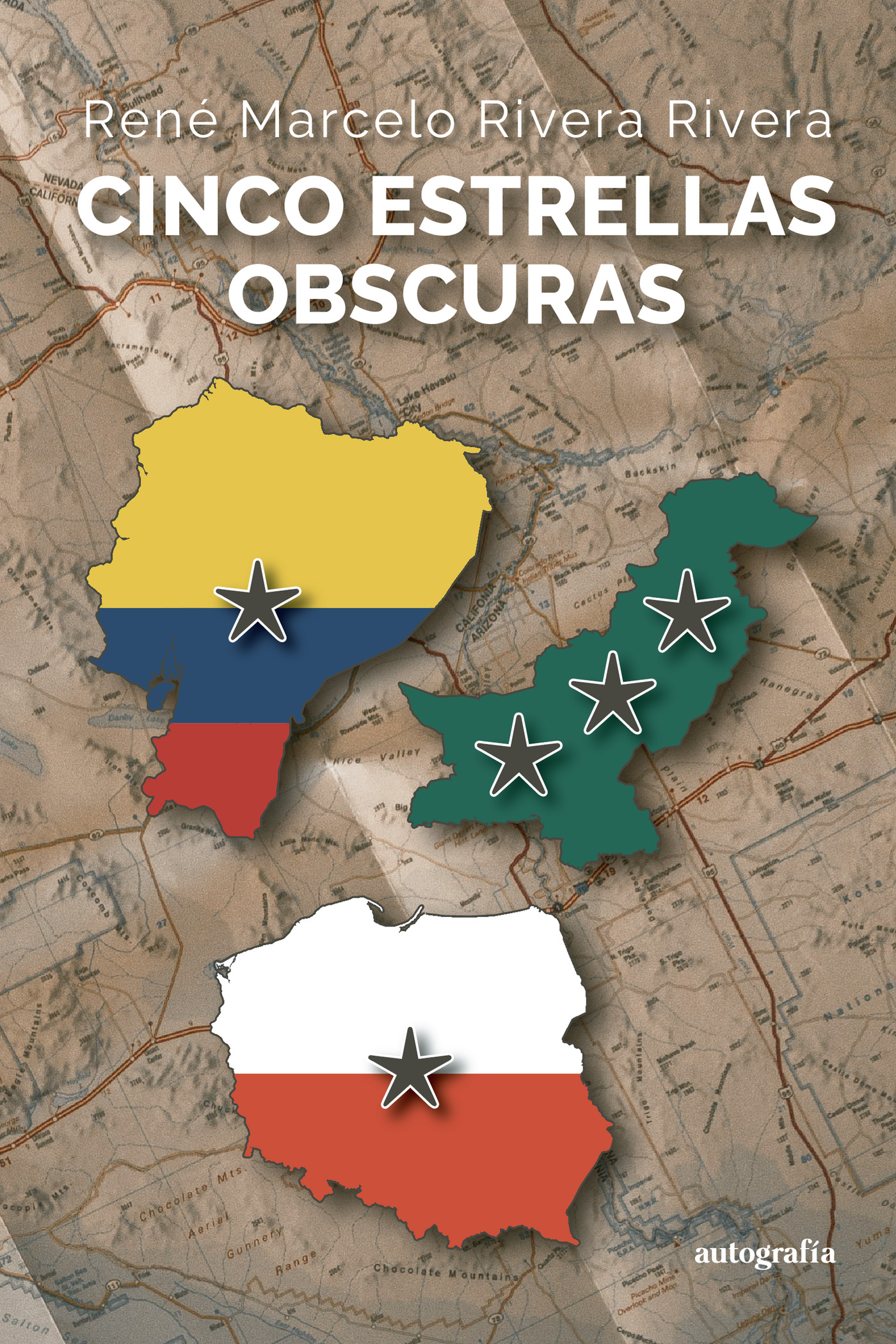 Portada de Cinco estrellas obscuras