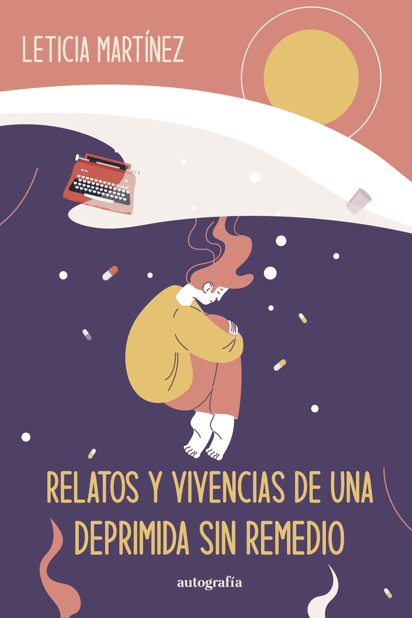Portada de Relatos y vivencias de una deprimida sin remedio