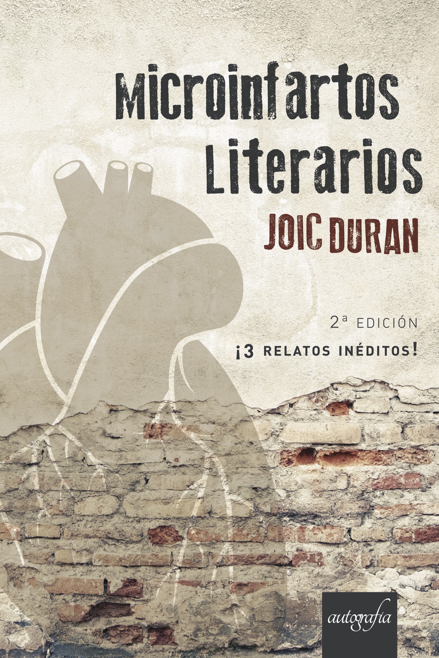 Portada de Microinfartos Literarios 2ª Edic