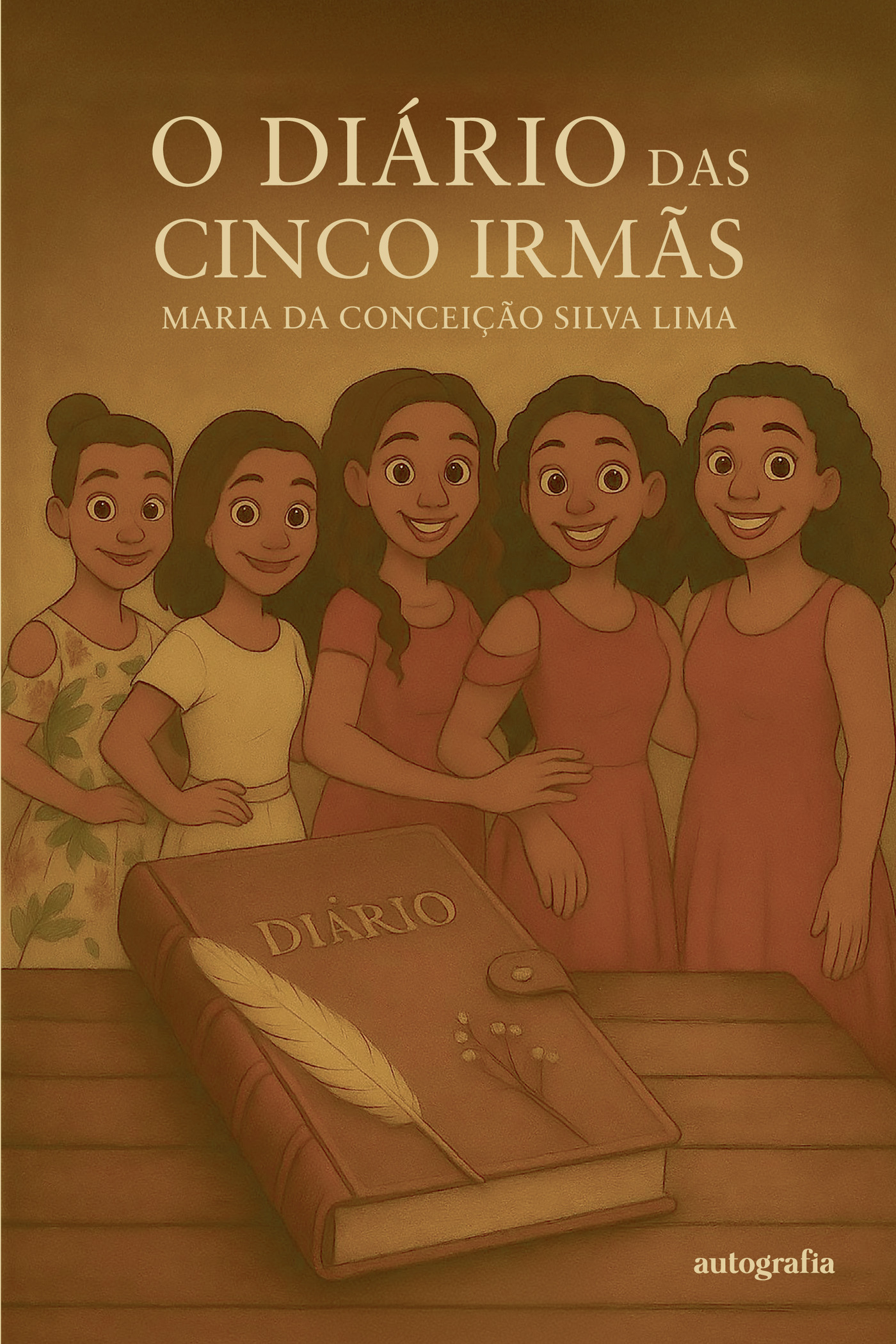 Portada de O diário das cinco irmÛãs