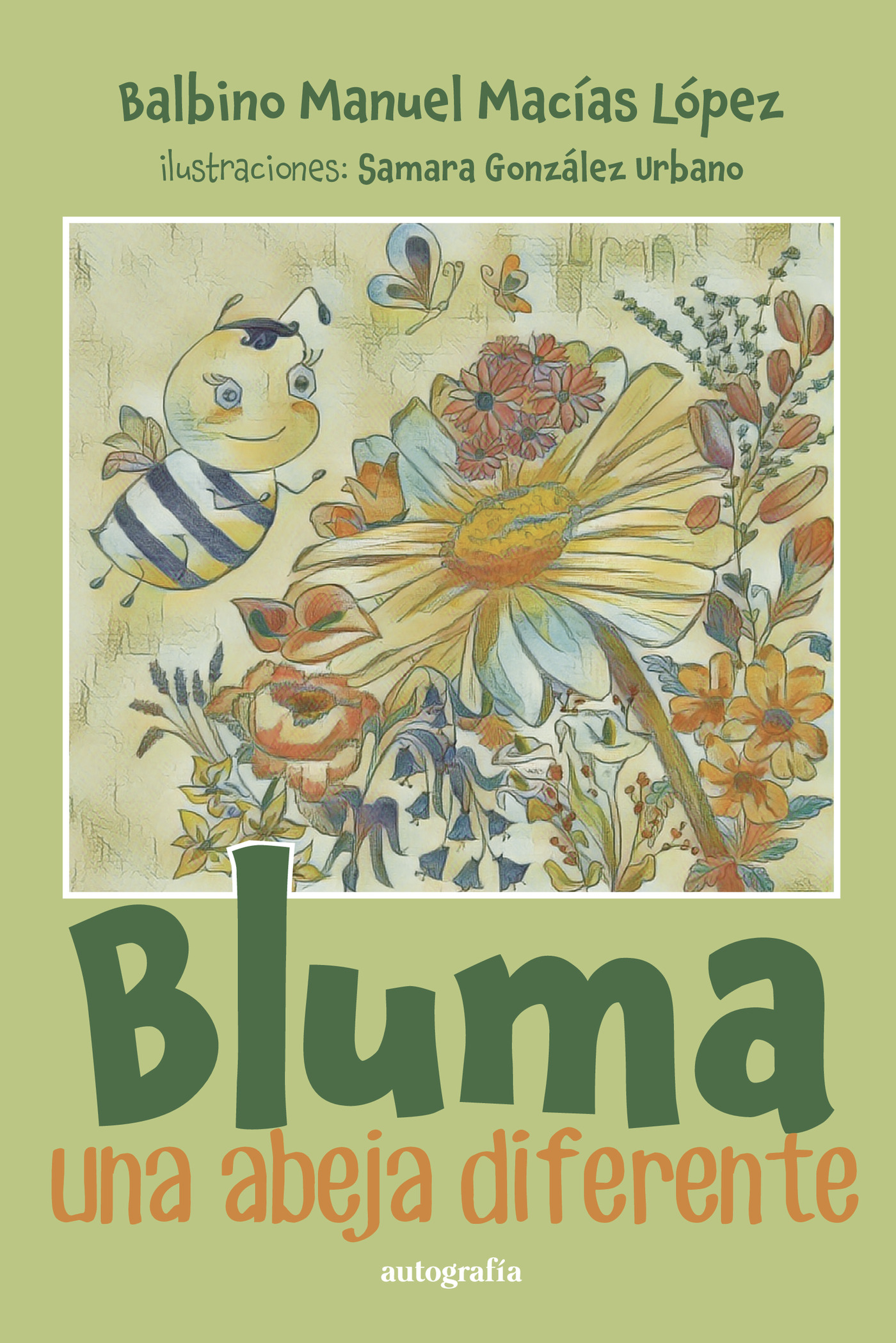 Portada de Bluma, una abeja diferente