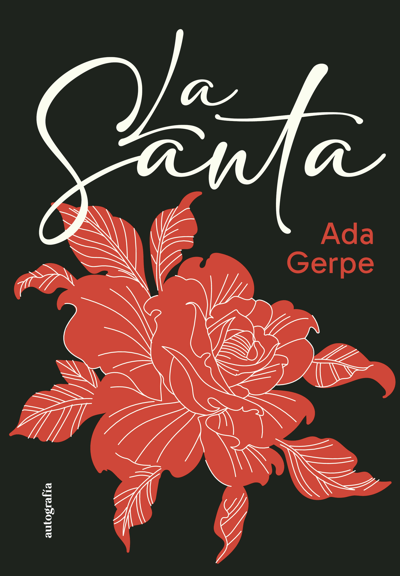 Portada de La santa · Ada Gerpe