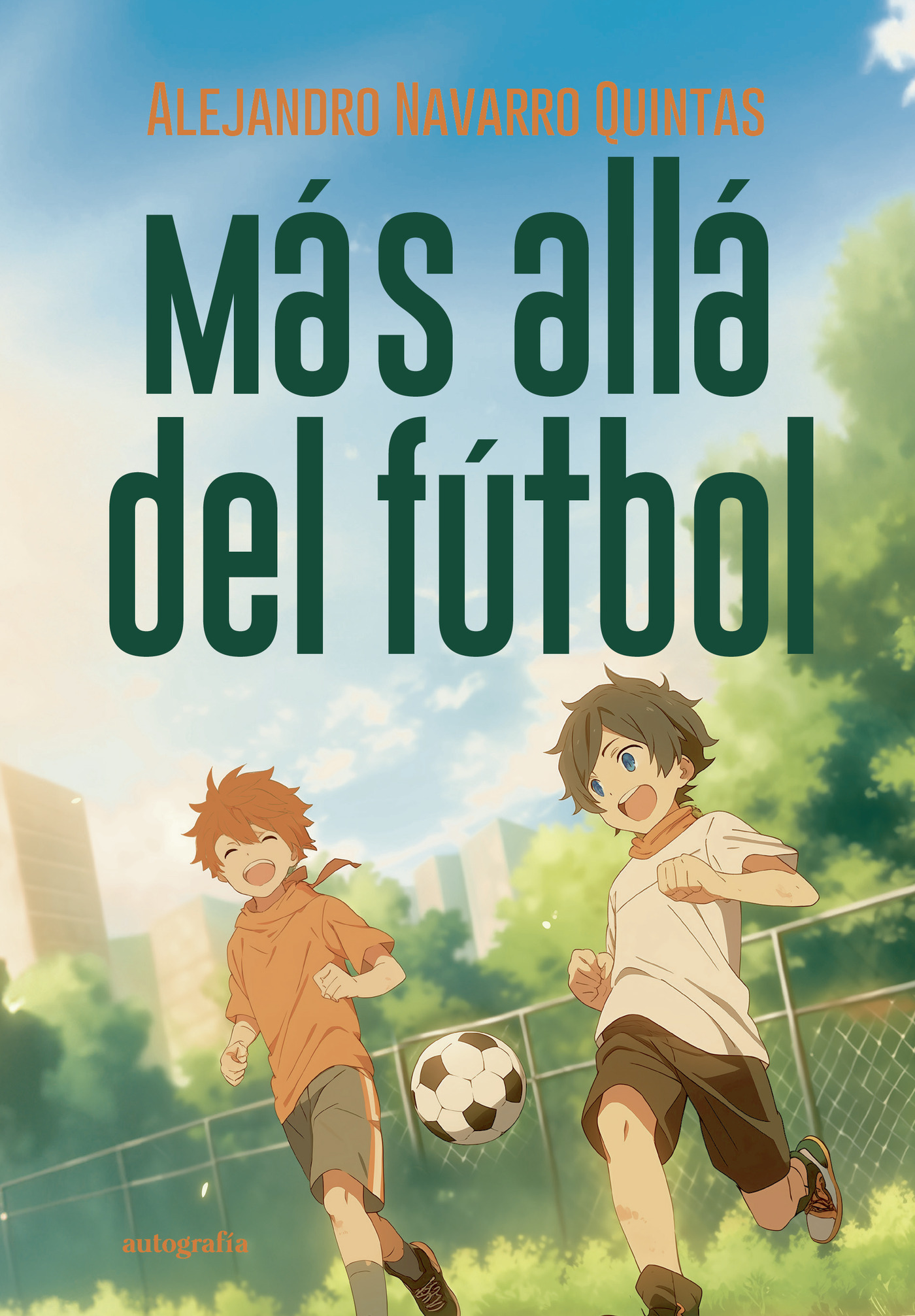 Portada de Más allá del fútbol