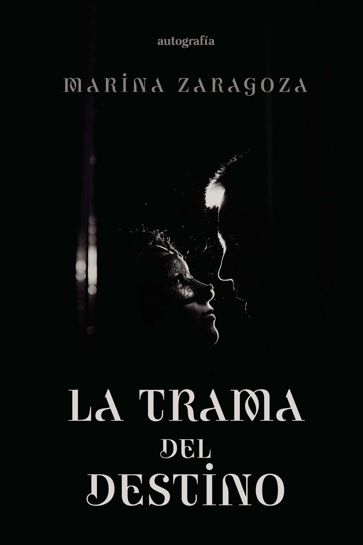 Portada de La trama del destino · Marina Zaragoza