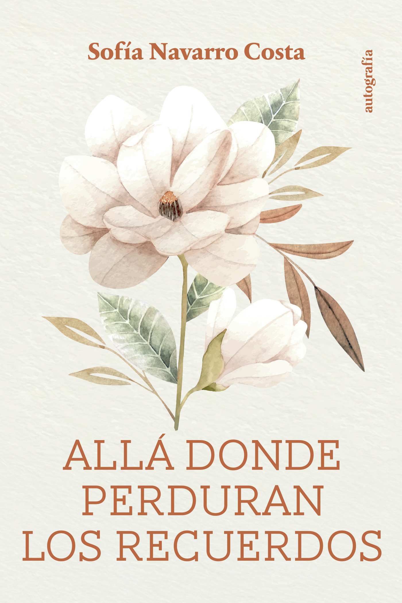 Portada de Allá donde perduran los recuerdos