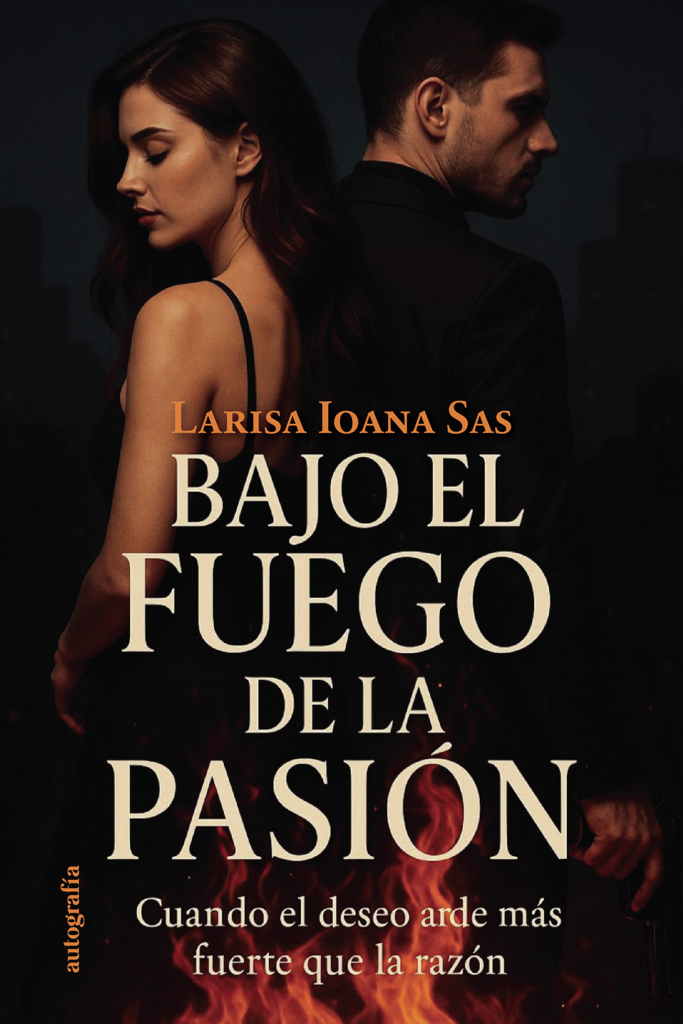Portada de Bajo el fuego de la pasión
