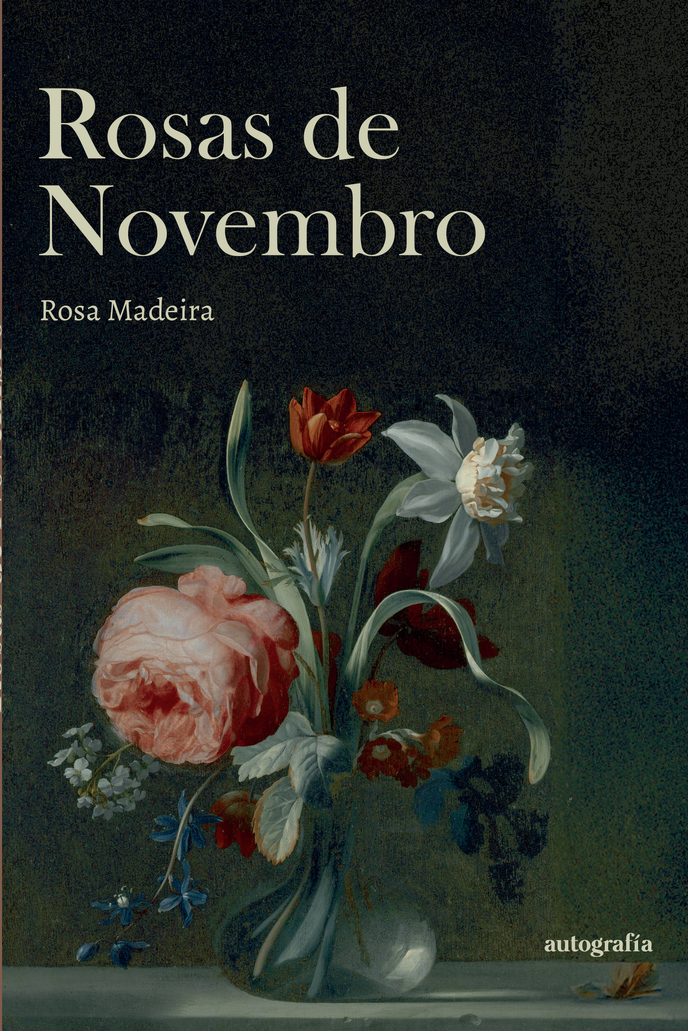 Portada de Rosas de novembro · Rosa Madeira